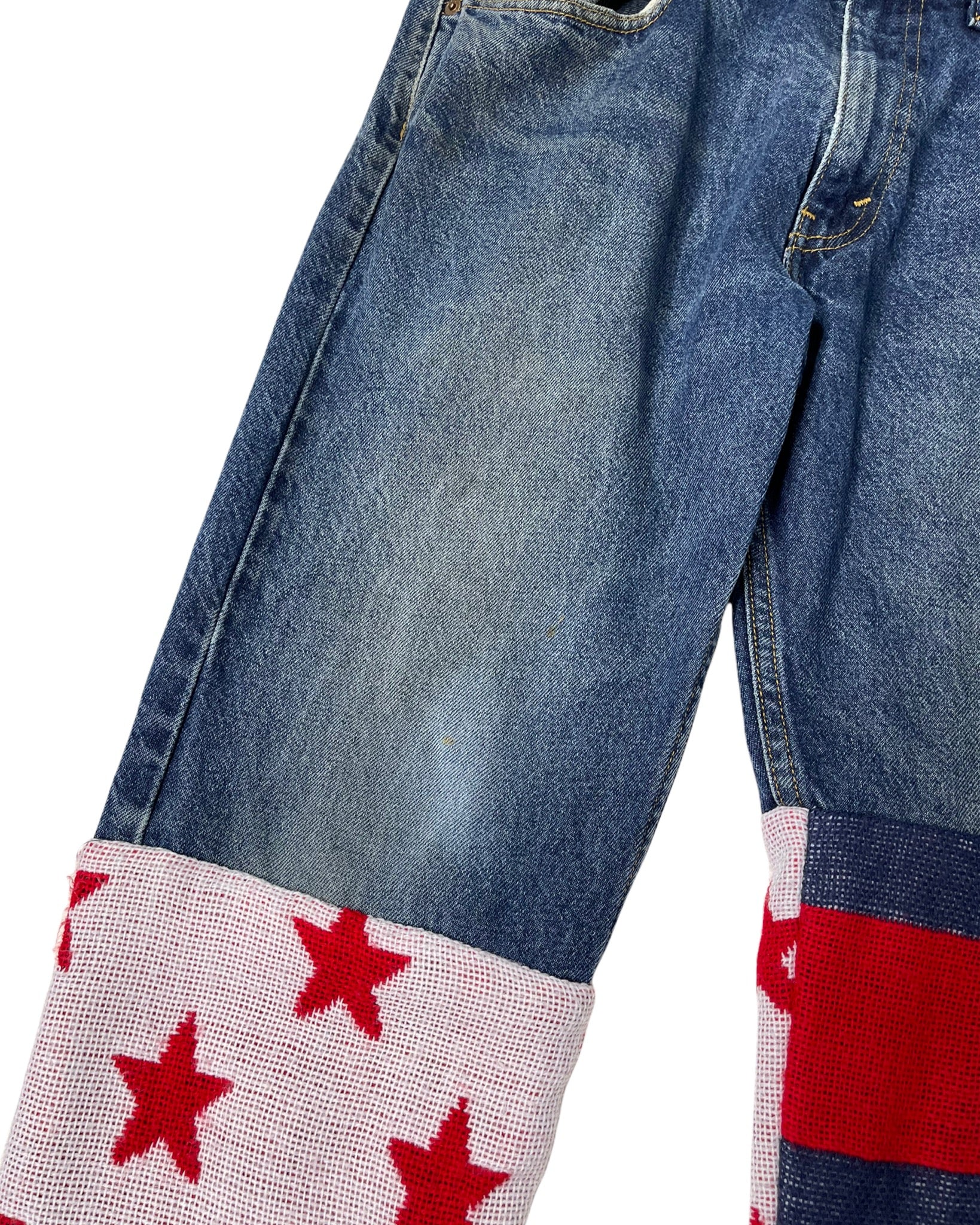 Jeans Levi's Jean upcyclé - 505 - W34 L30 - PLOMOSTORE