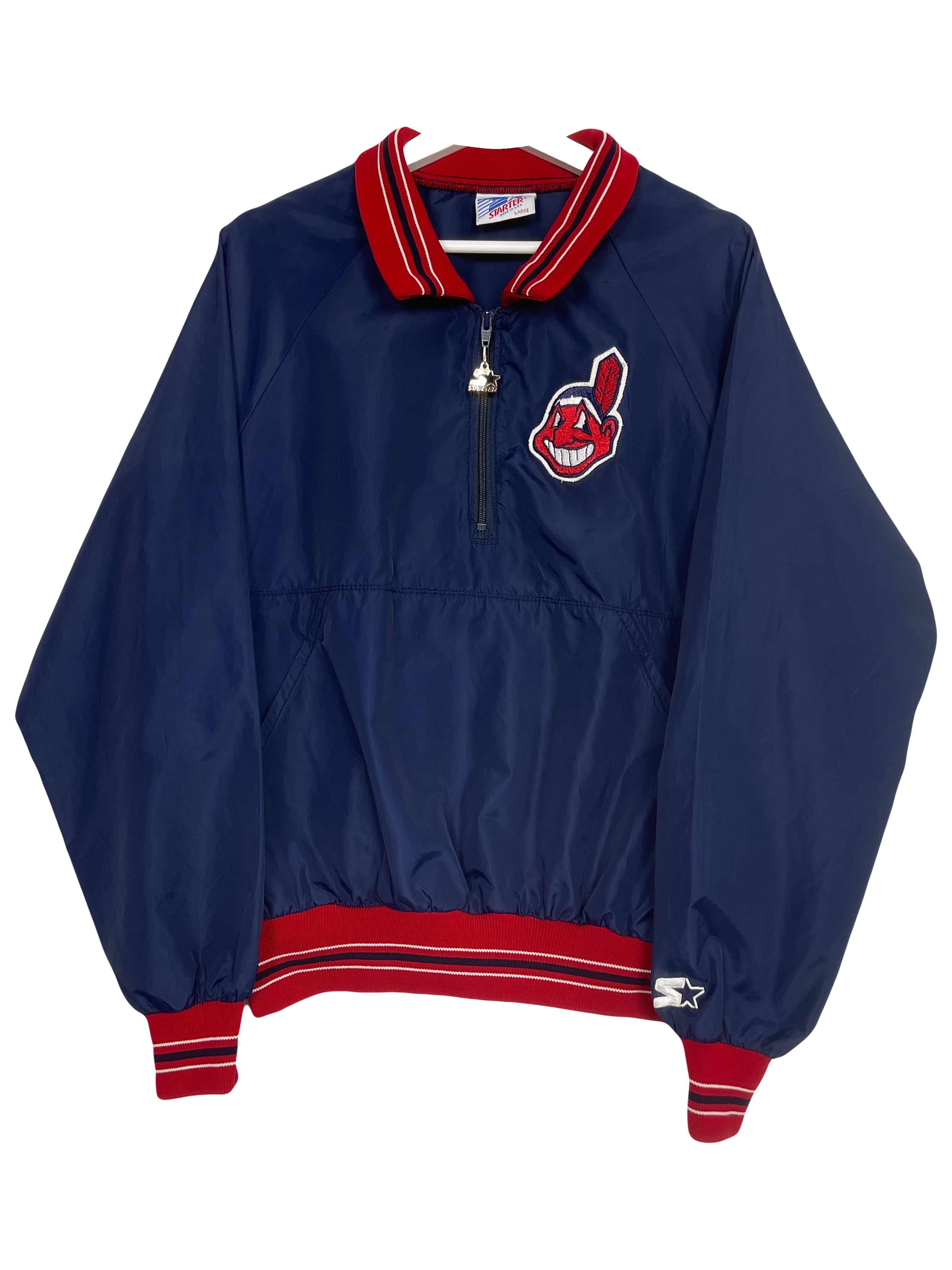 Blouson à enfiler - Cleveland Indians - S - PLOMOSTORE - Friperie en ligne