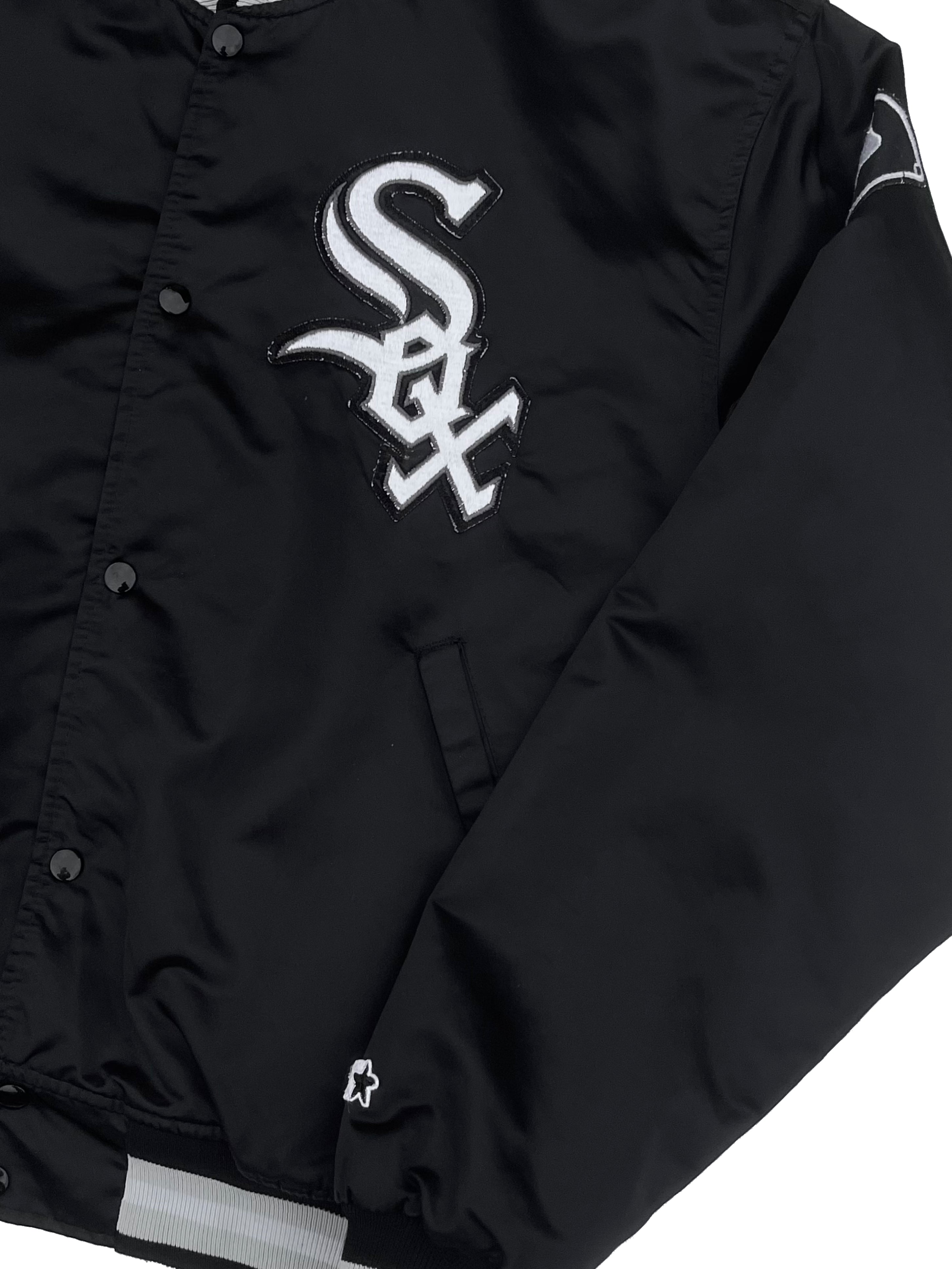 Blouson - Boston White SOX - XL - PLOMOSTORE - Friperie en ligne