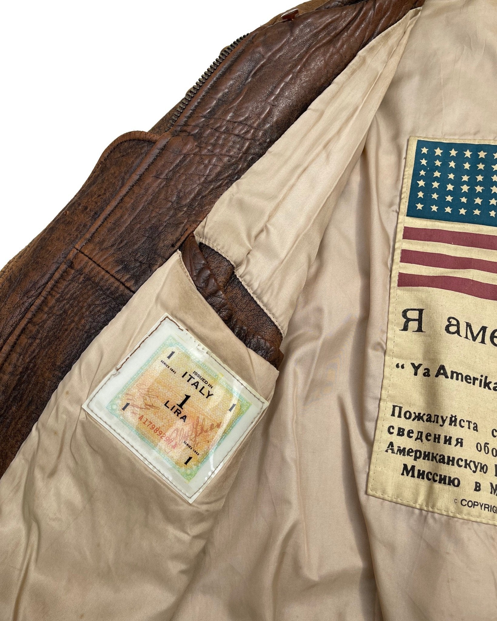 Blouson en cuir Avirex Blouson en cuir - "Bandit" G-1 - M - PLOMOSTORE