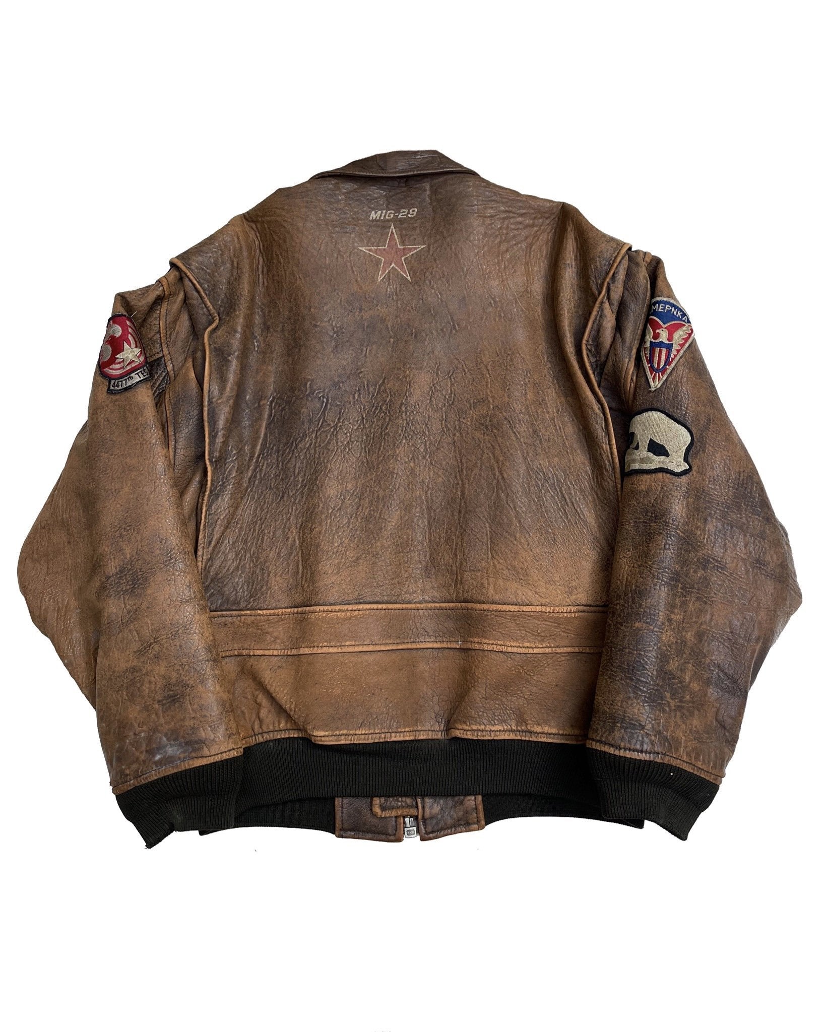 Blouson en cuir Avirex Blouson en cuir - "Bandit" G-1 - M - PLOMOSTORE