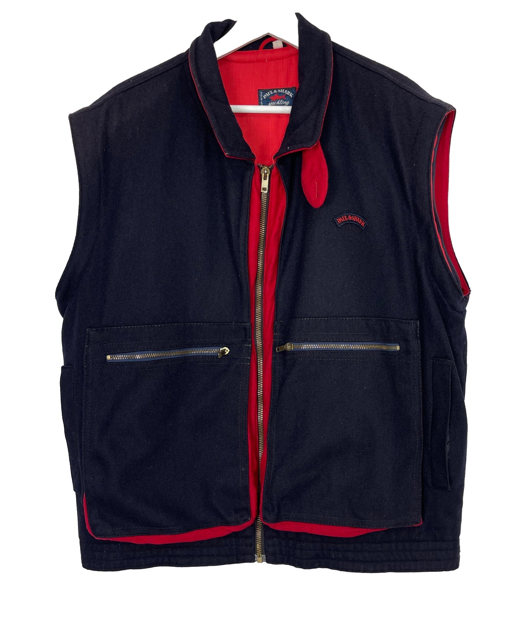 Blouson Paul & Shark Blouson en laine à manches amovibles - L - PLOMOSTORE