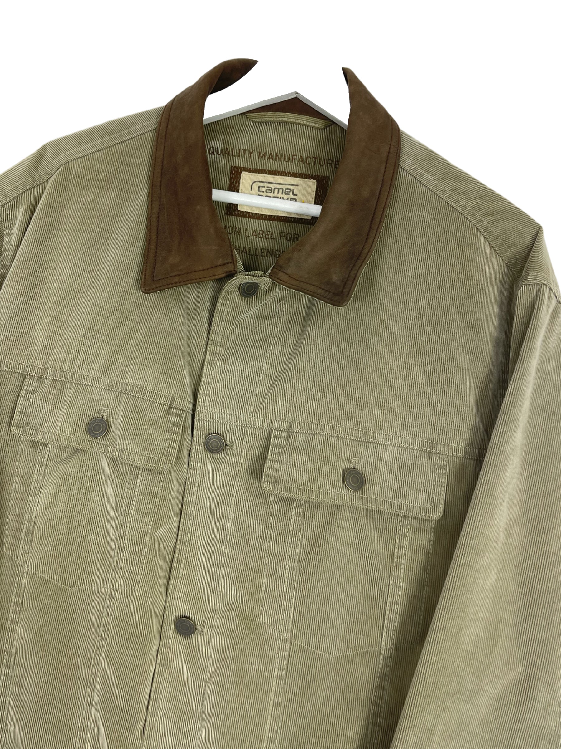 Blouson en velours côtelé - M - PLOMOSTORE - Friperie en ligne