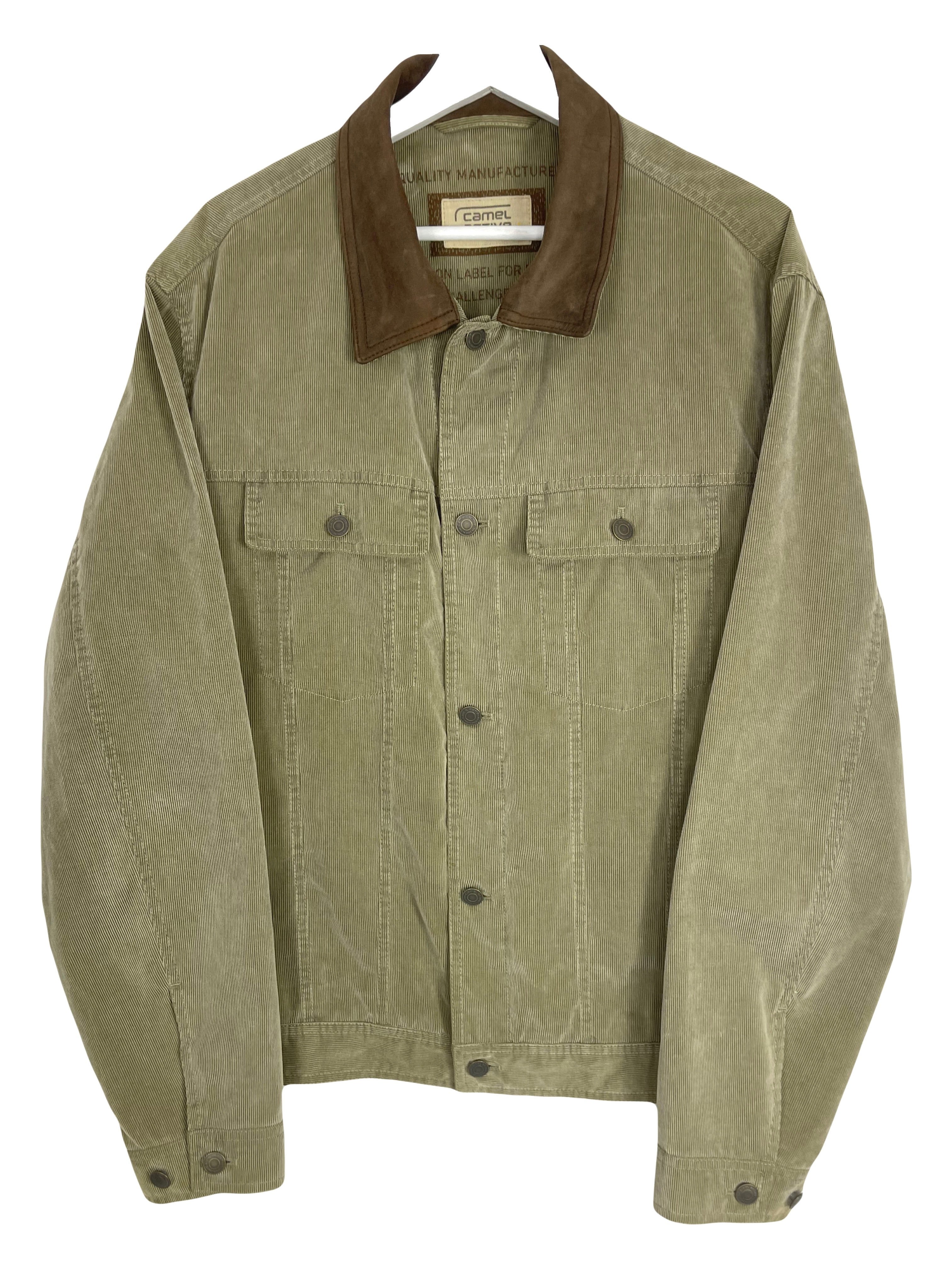 Blouson en velours côtelé - M - PLOMOSTORE - Friperie en ligne