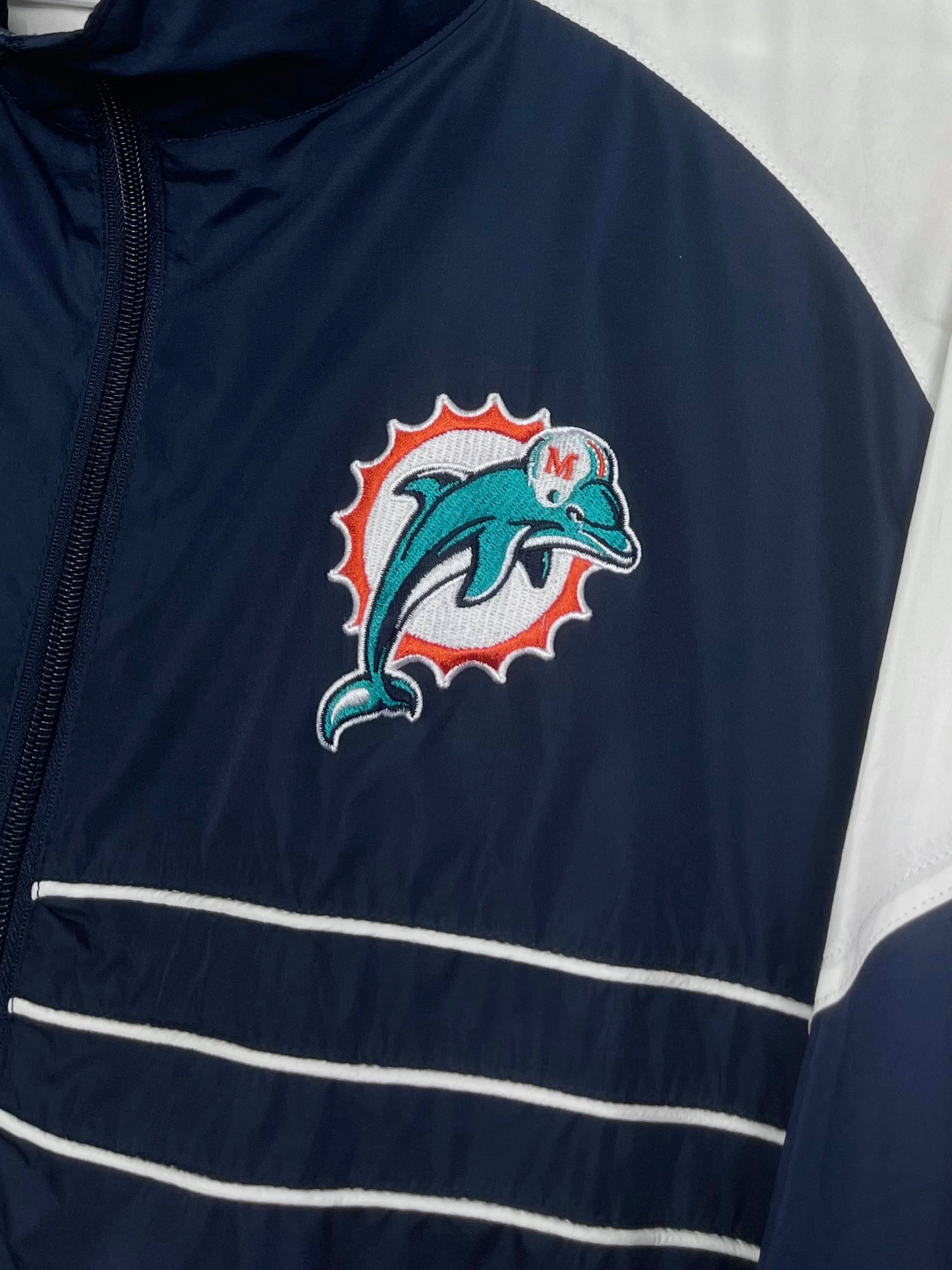 Blouson léger - Miami Dolphins - L - PLOMOSTORE - Friperie en ligne