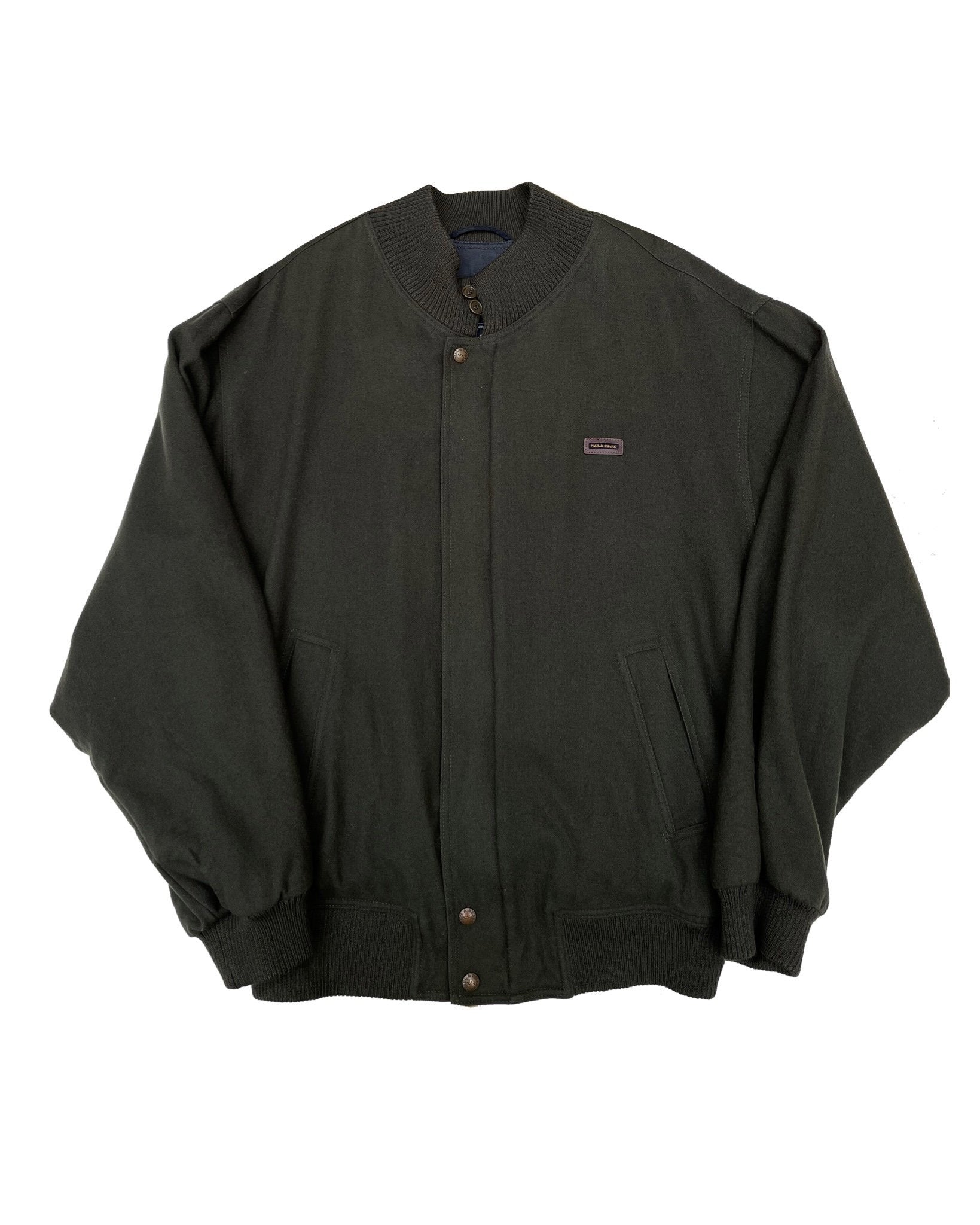 Blouson Paul & Shark Bombers en laine - 3XL - PLOMOSTORE