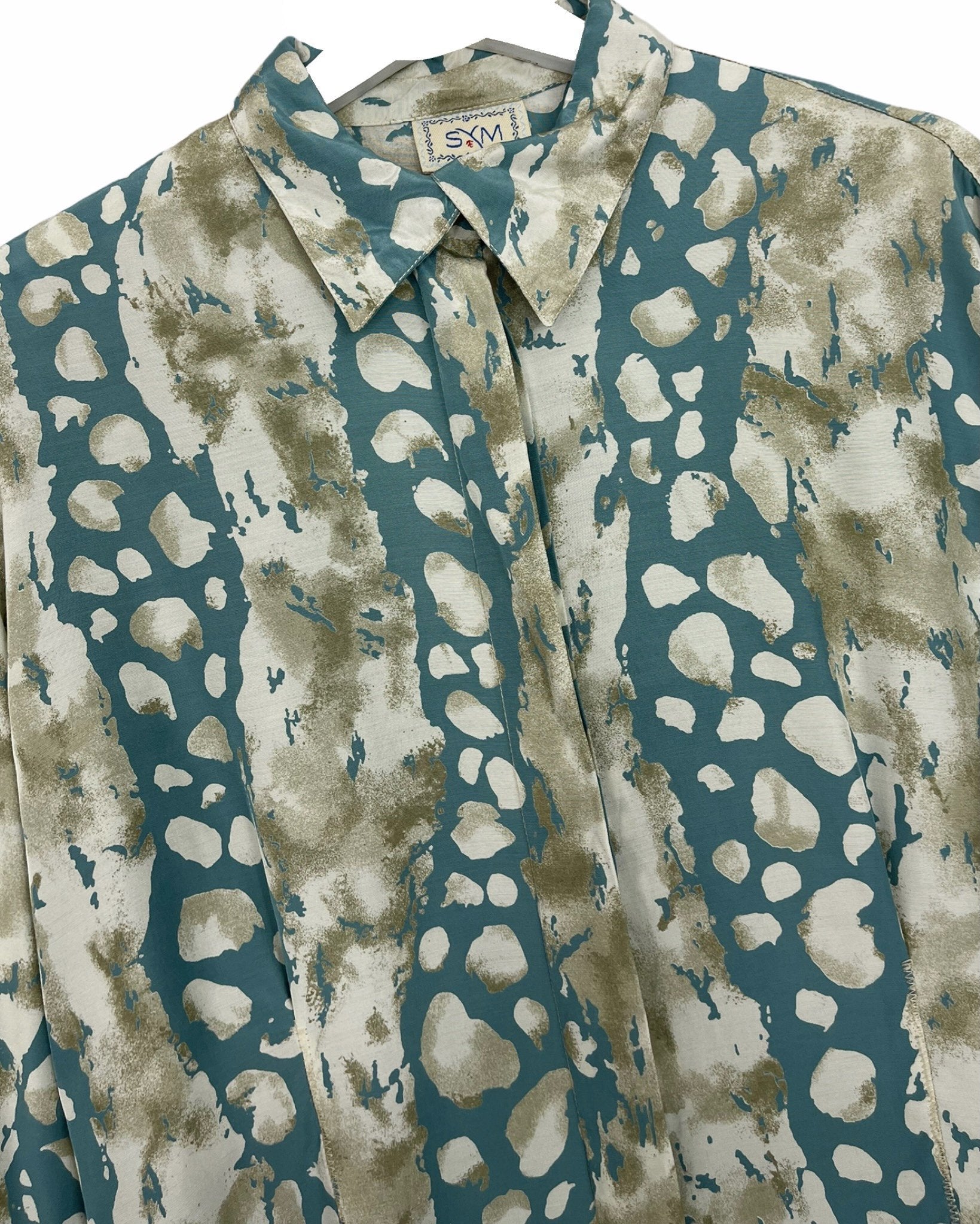 Chemise imprimée Vintage Chemisier imprimé - L - PLOMOSTORE