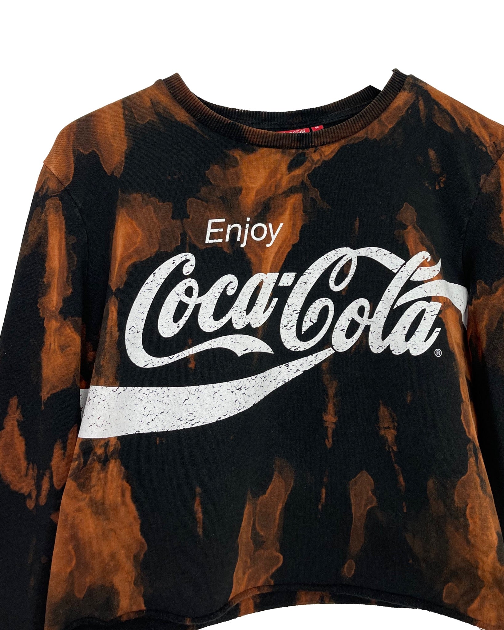 Crop Top Coca Cola Crop top acid wash - M - PLOMOSTORE