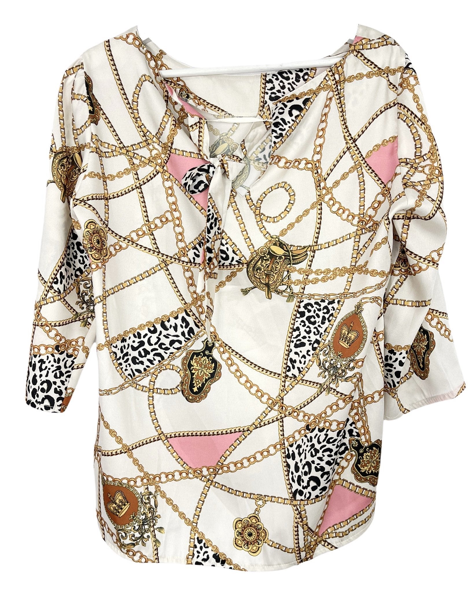 Top Vintage Haut imprimé - T42 - PLOMOSTORE