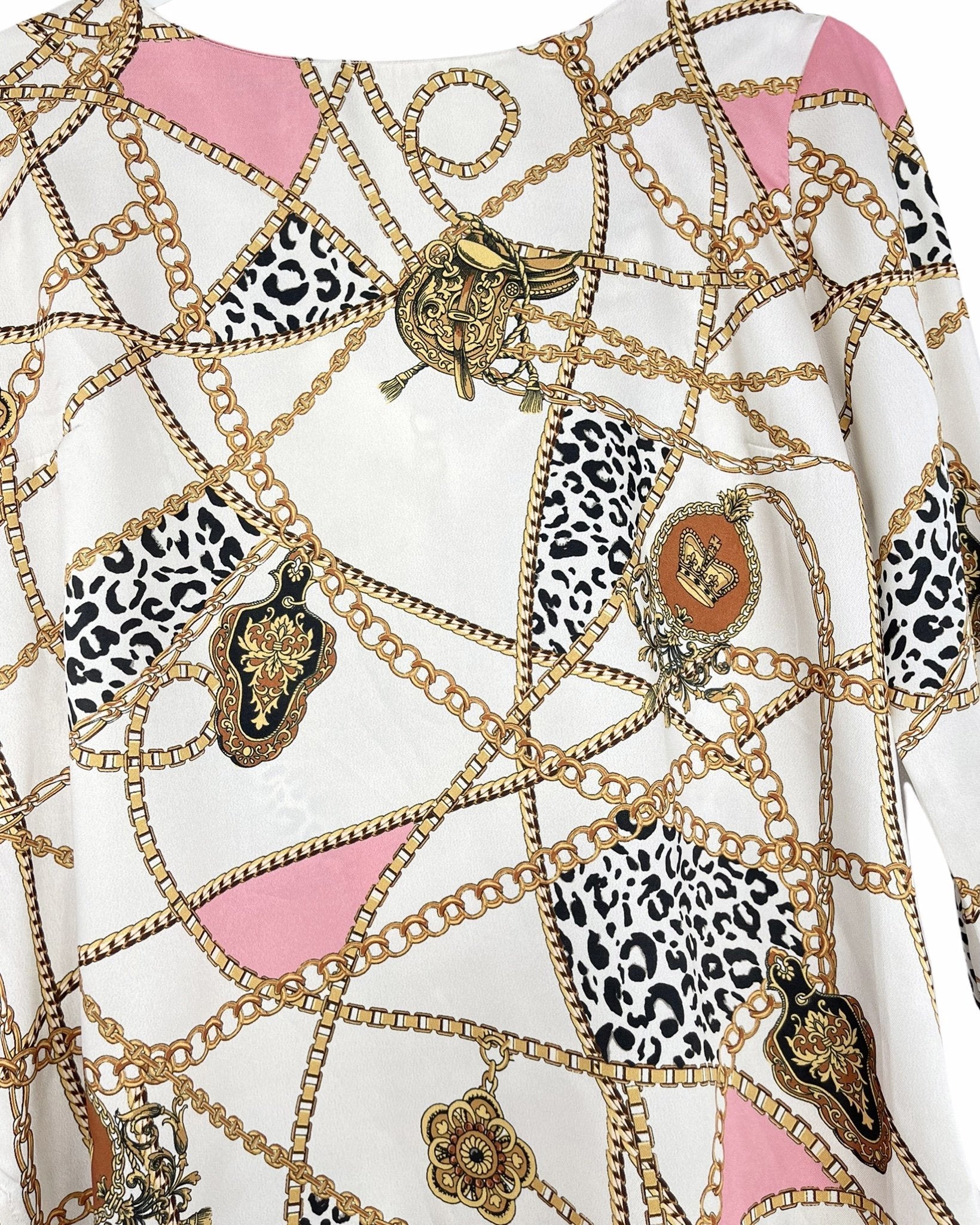 Top Vintage Haut imprimé - T42 - PLOMOSTORE