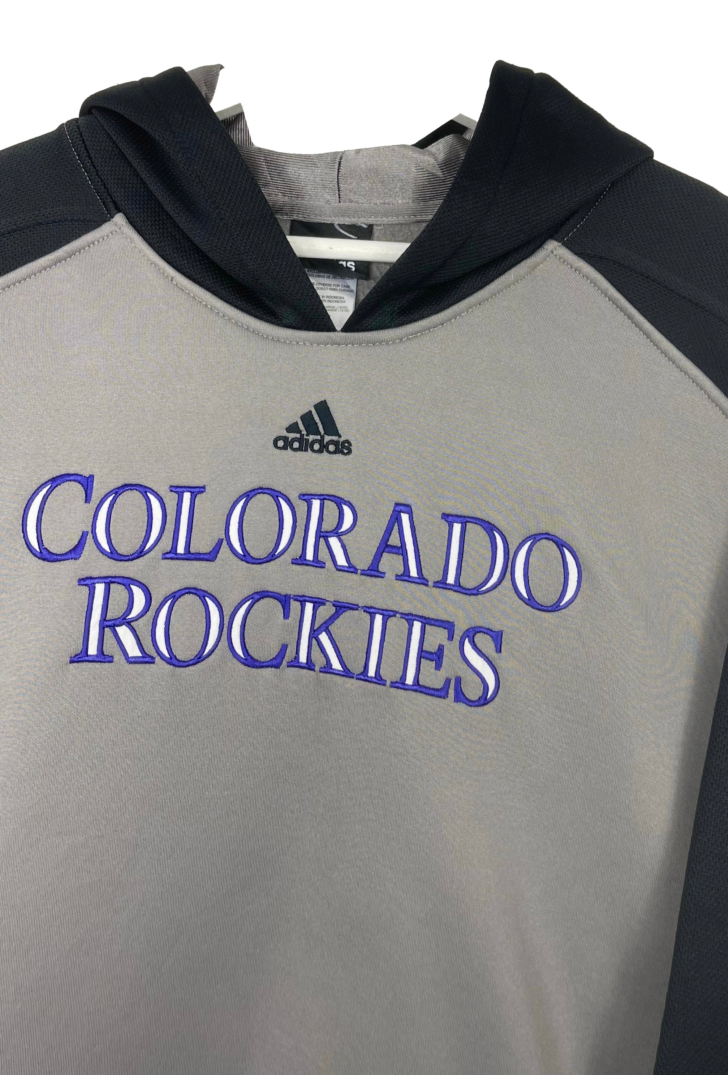 Sweat à capuche Adidas Hoodie - Colorado Rockies - S - PLOMOSTORE