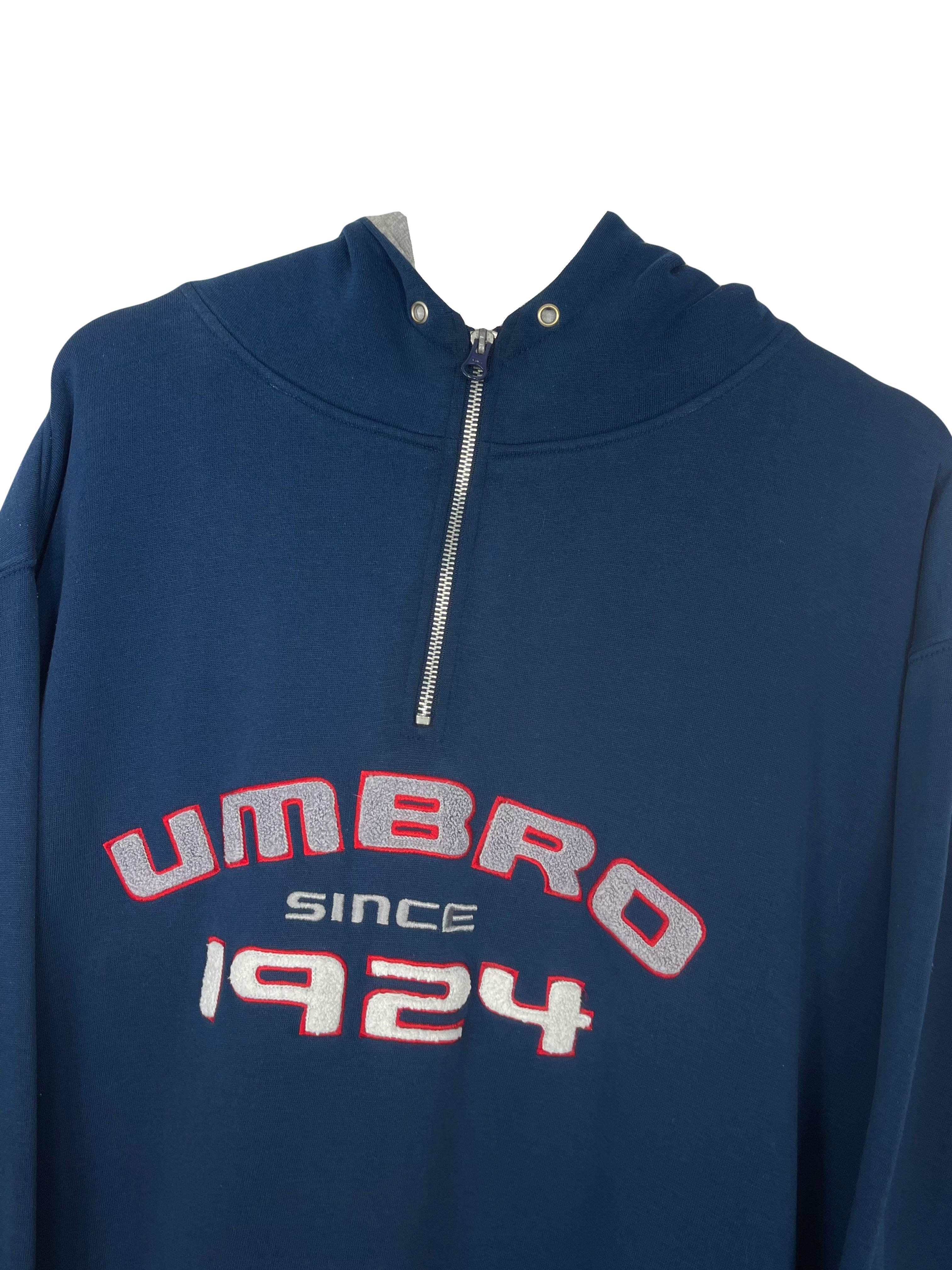 Quarter zip Umbro Hoodie - L - PLOMOSTORE