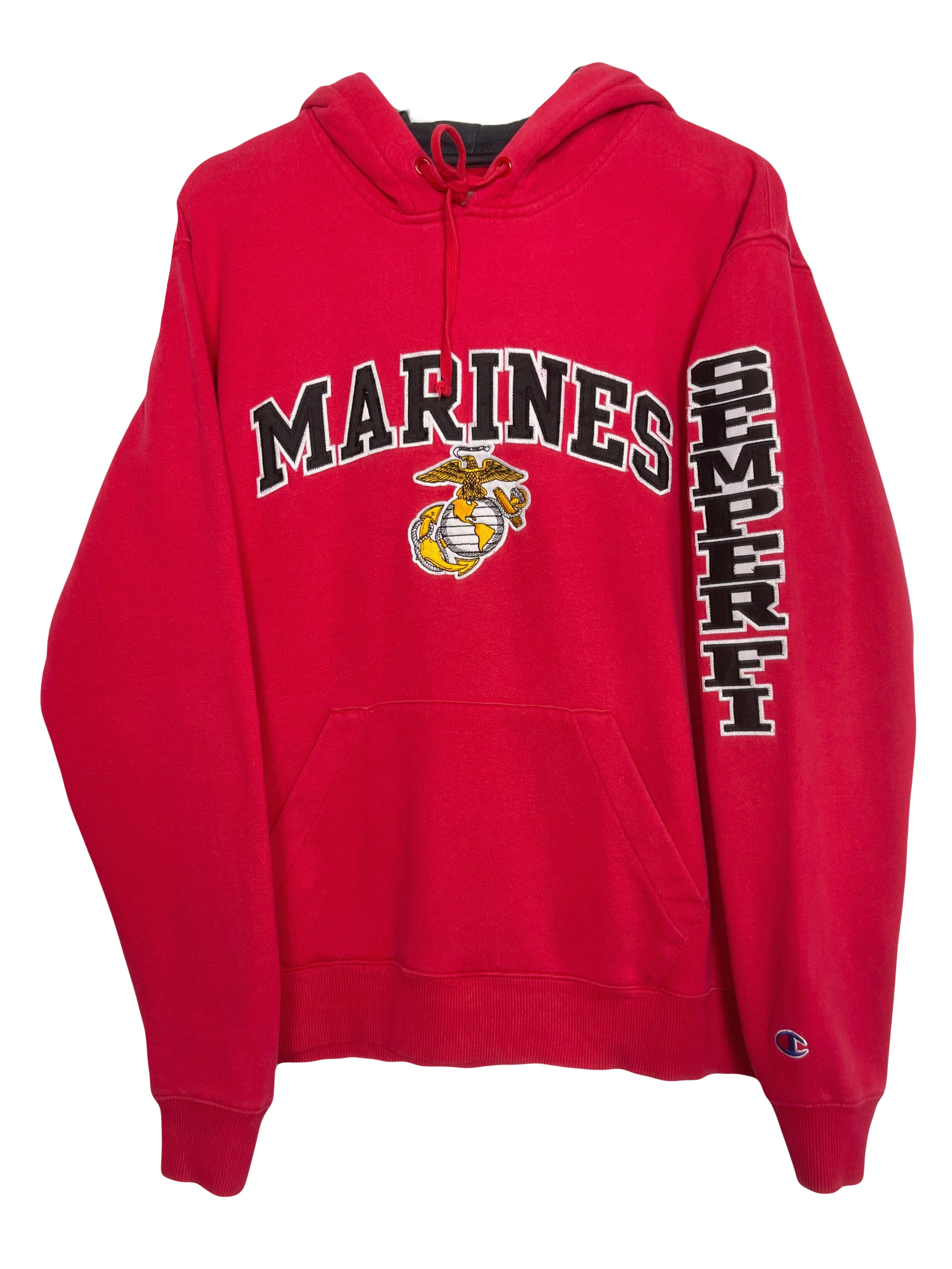 Hoodie - Marines - M - PLOMOSTORE - Friperie en ligne