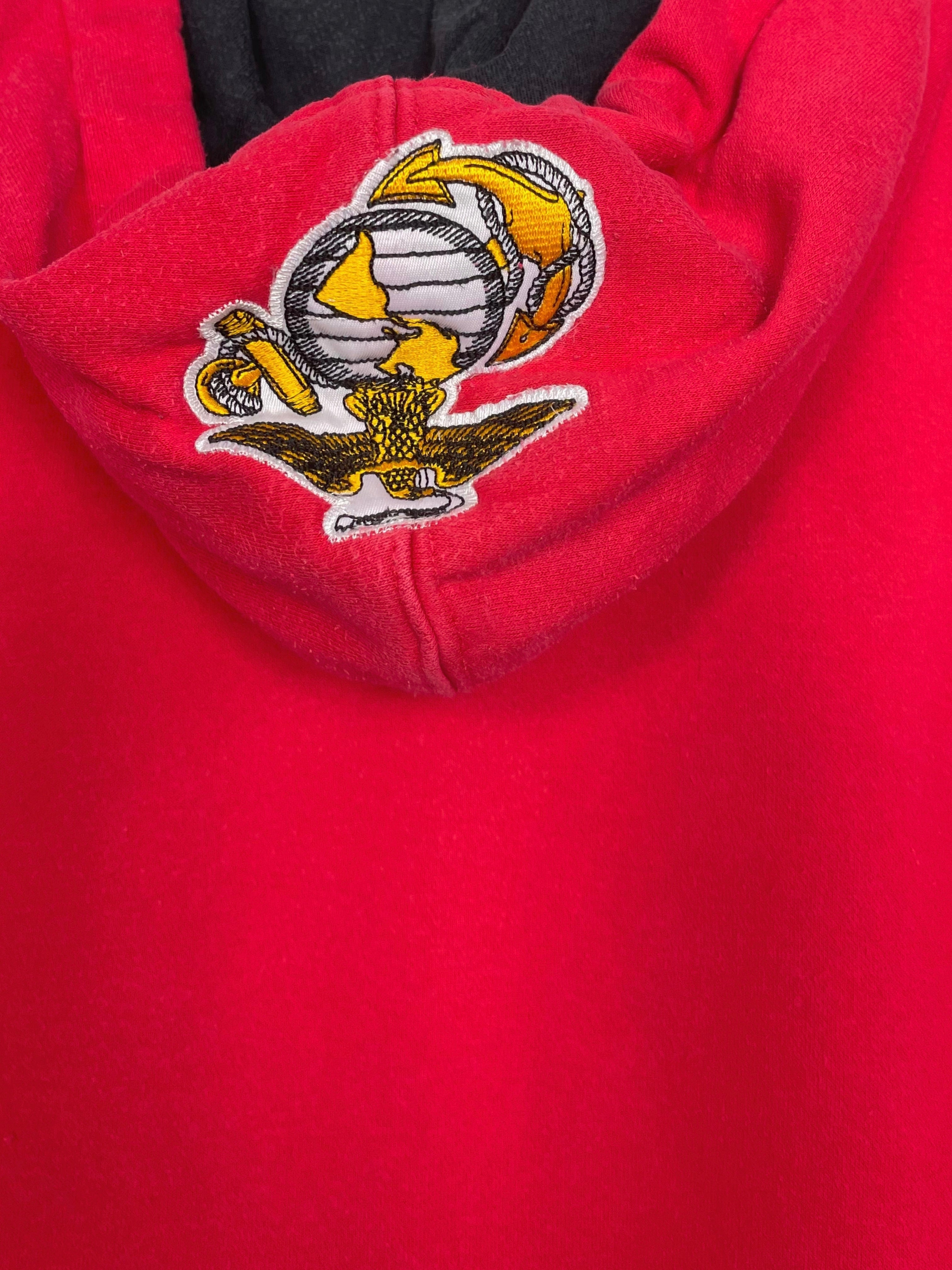 Hoodie - Marines - M - PLOMOSTORE - Friperie en ligne