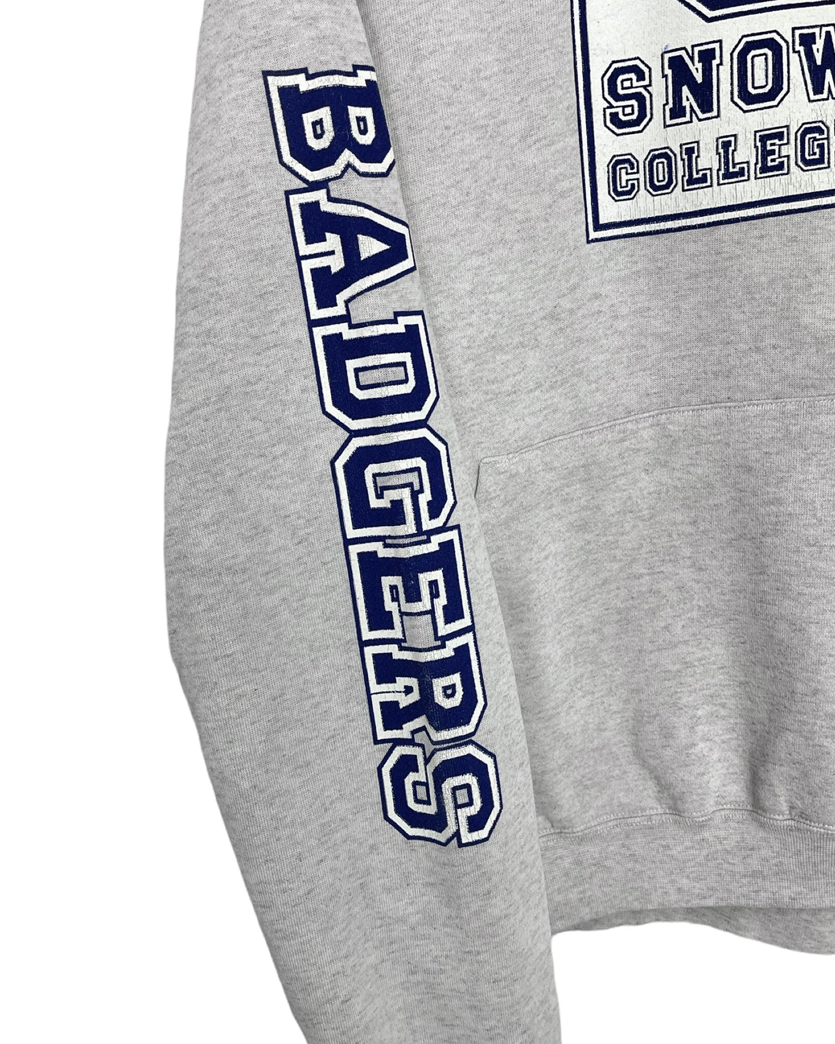 Sweat à capuche Champion Hoodie - Snow Badgers - L - PLOMOSTORE