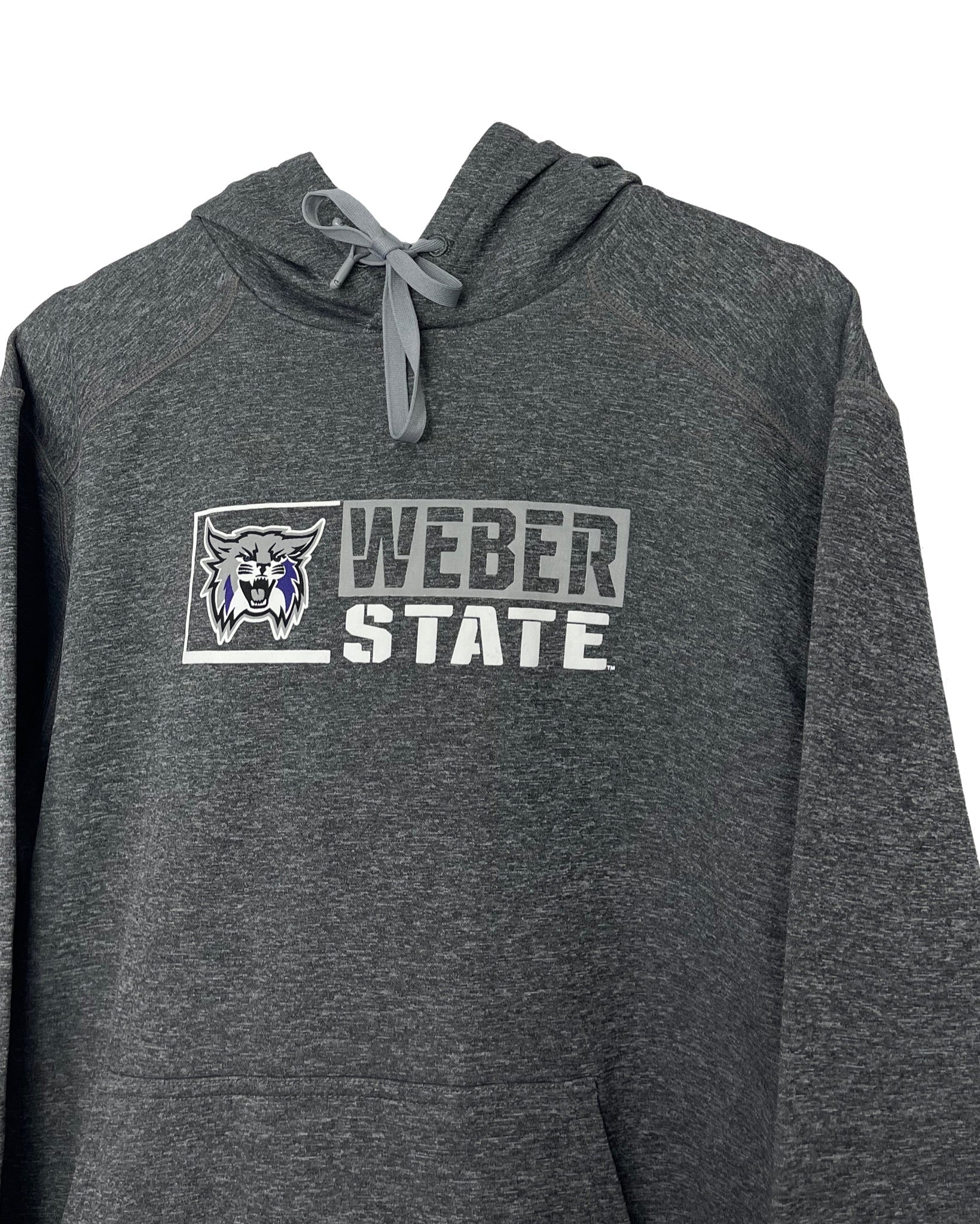 Sweat à capuche Champion Hoodie - Weber State Wildcats - L - PLOMOSTORE