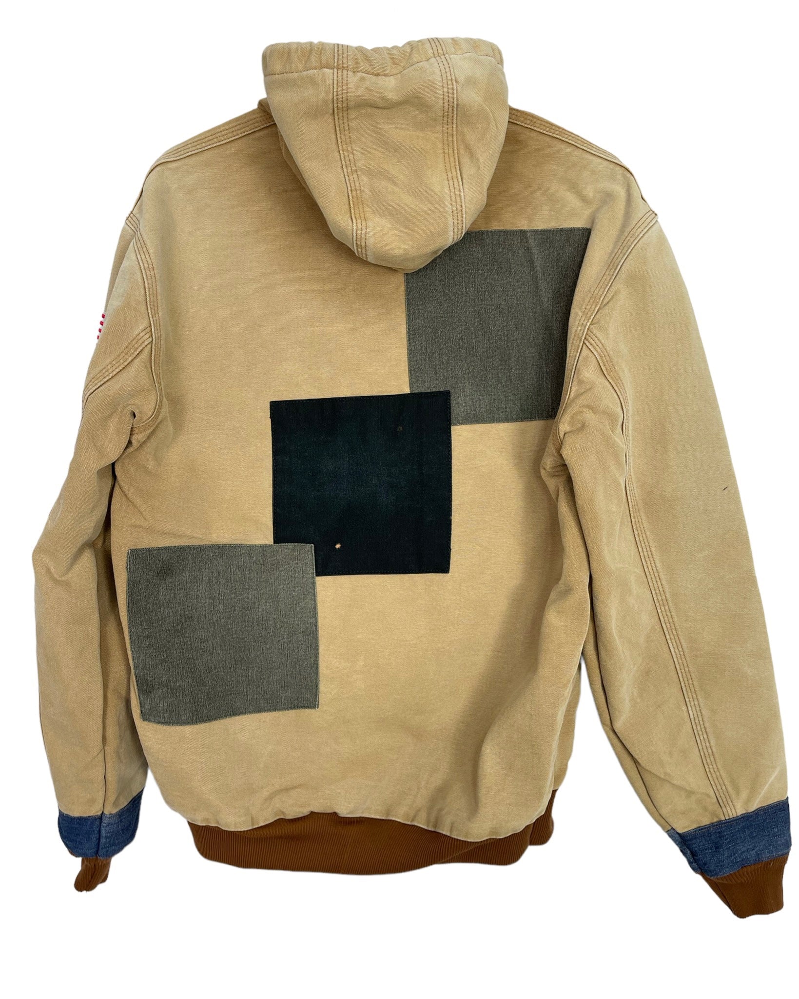 Blouson Carhartt Veste upcyclée style patchwork - M/L - PLOMOSTORE