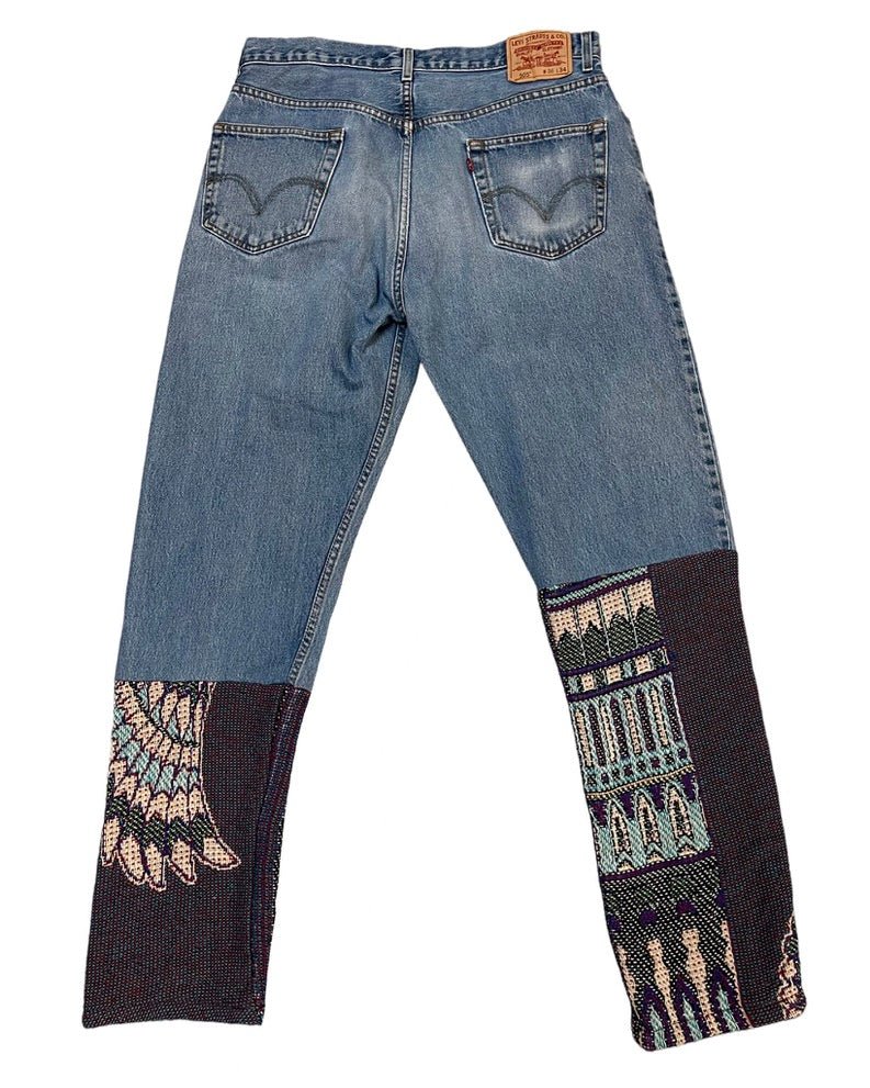 Jeans Levi's Jean upcyclé - 505 - W36 L34 - PLOMOSTORE