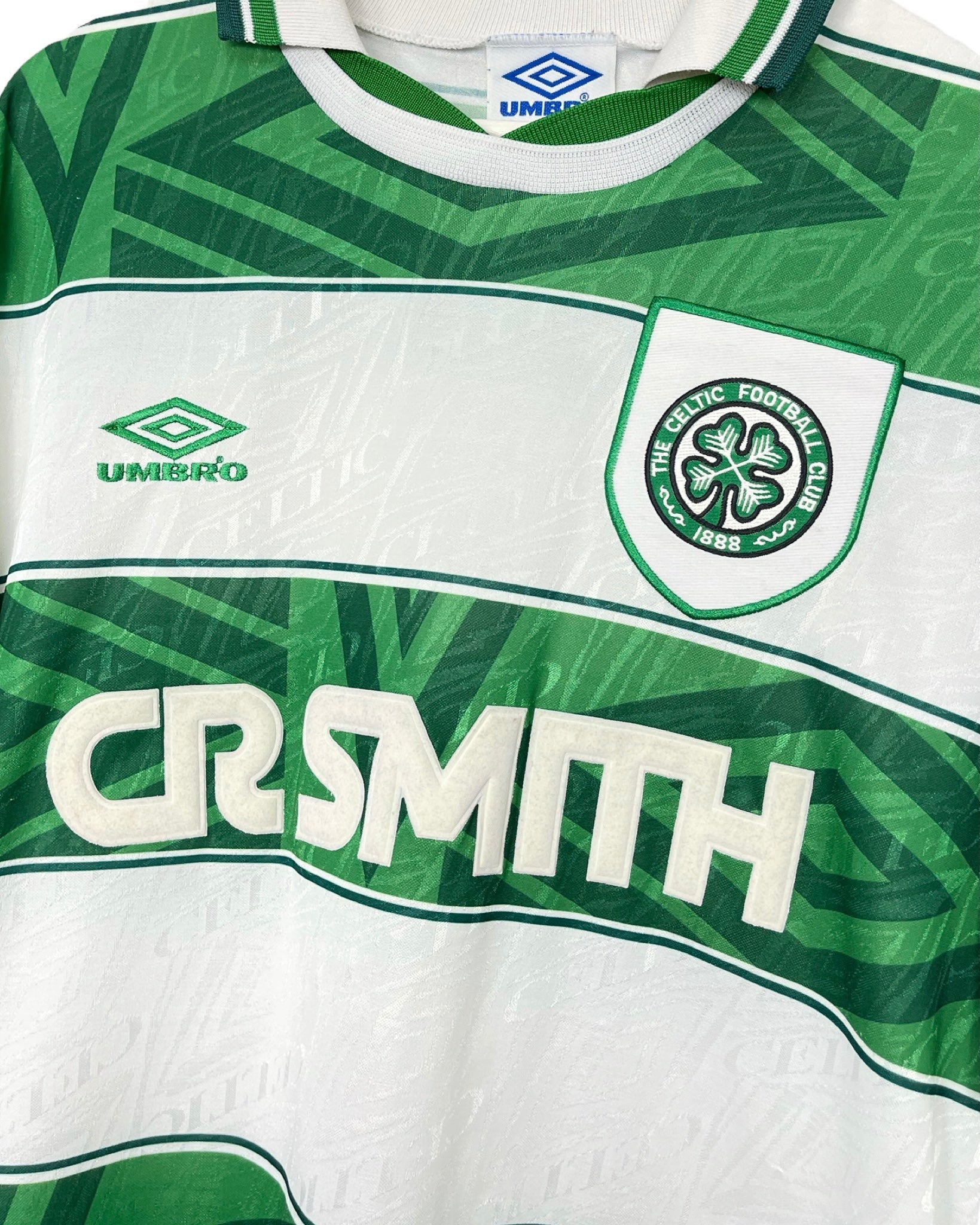 Veste de football Umbro Maillot de football - Glasgow Celtic FC 93’ 95’ - L - PLOMOSTORE