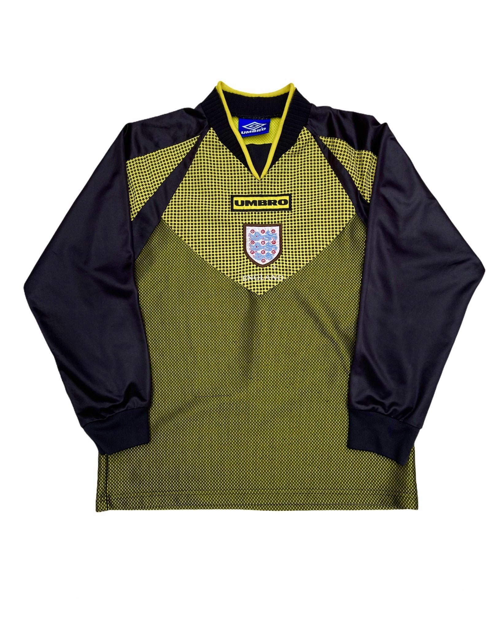  Maillot de football Umbro Maillot de gardien - England 98' 99' - XS - PLOMOSTORE