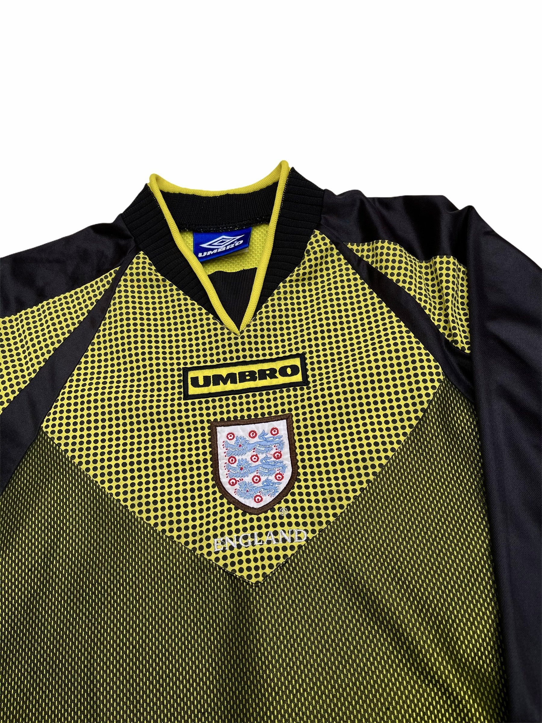 Maillot de football Umbro Maillot de gardien - England 98' 99' - XS - PLOMOSTORE
