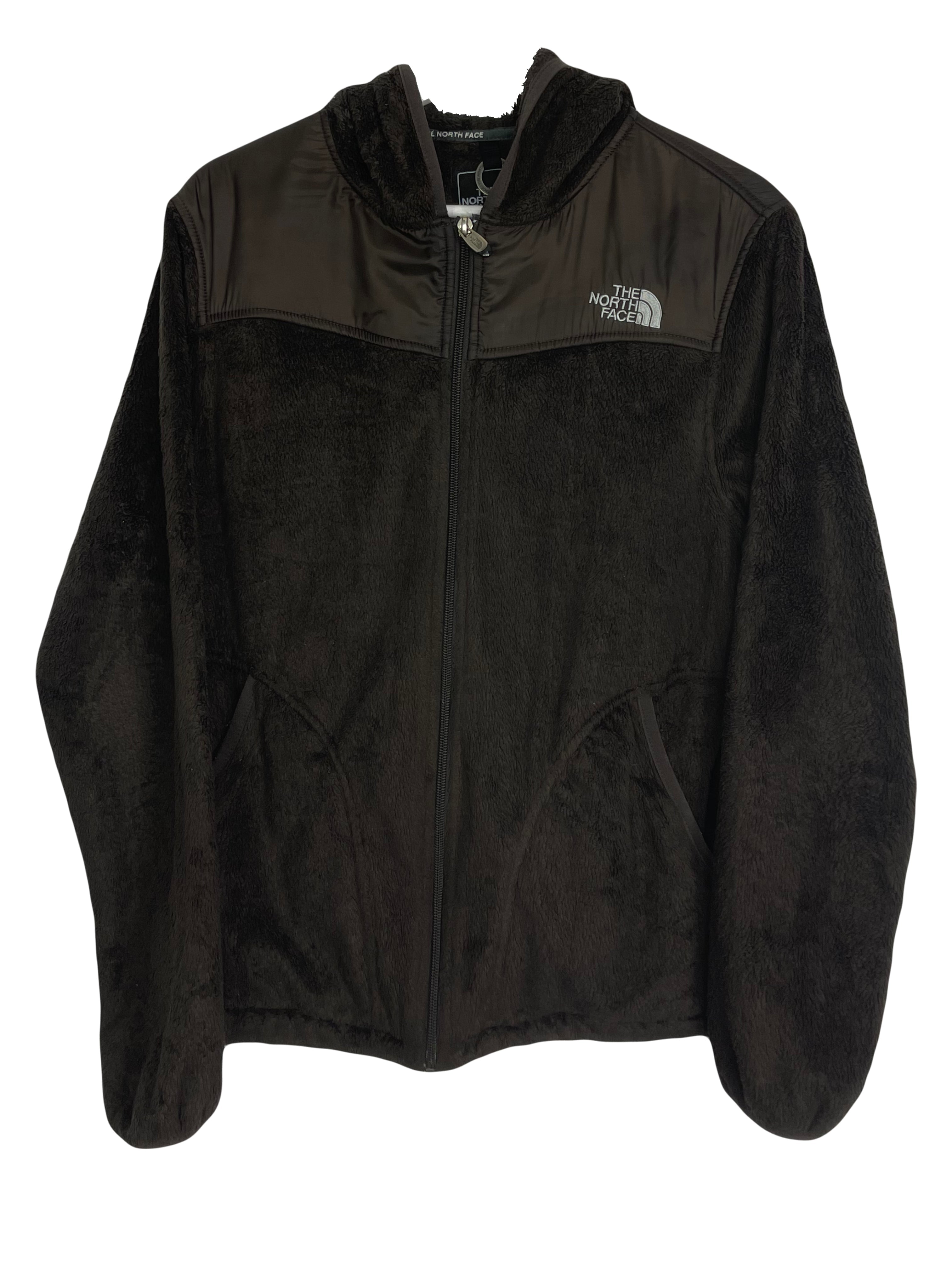 Polaire zippée The North Face Polaire bi-matières - L - PLOMOSTORE