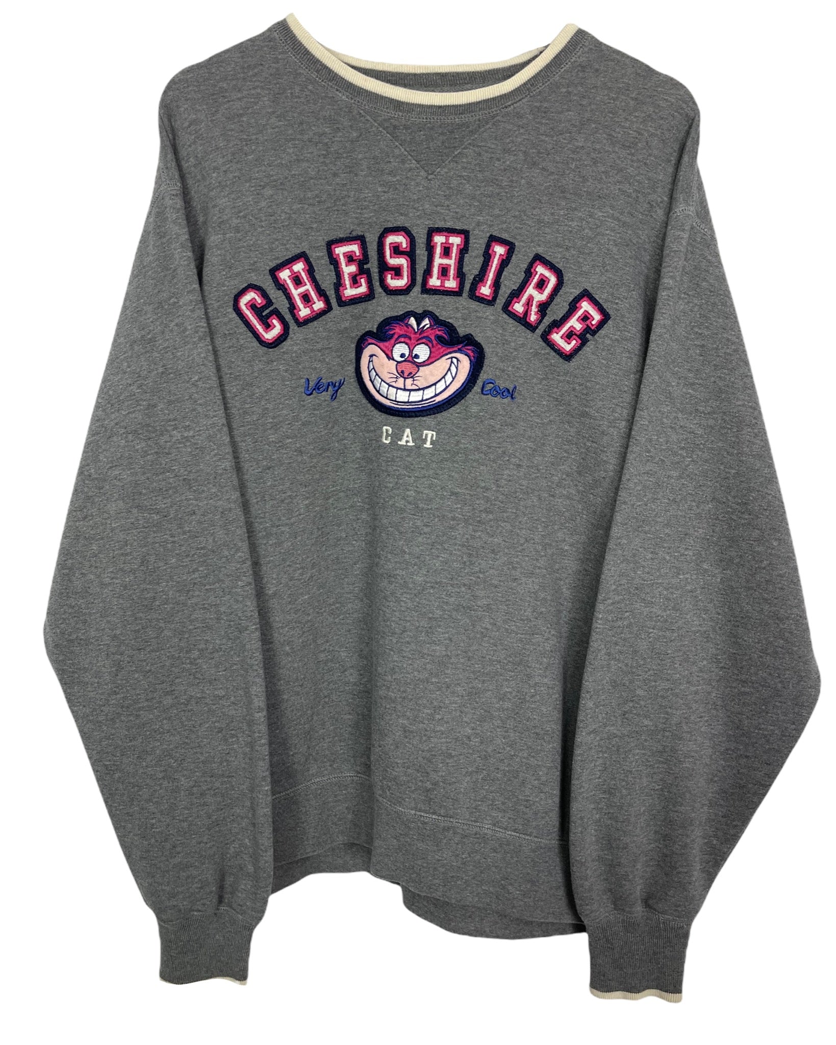 Sweatshirt Disney Sweat - "Cheesire" - M - PLOMOSTORE