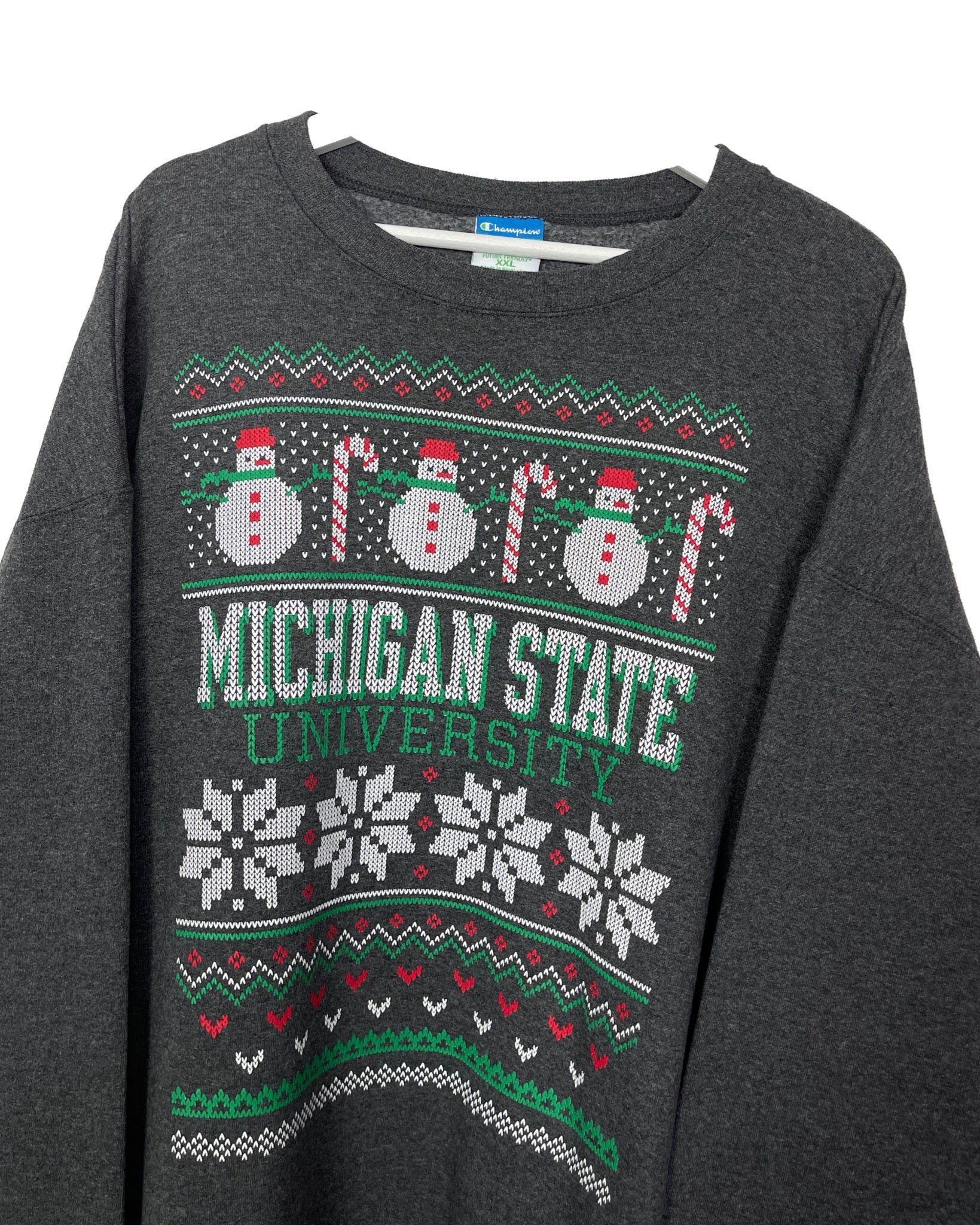 Sweatshirt Champion Sweat - Michigan State University - XXL - PLOMOSTORE