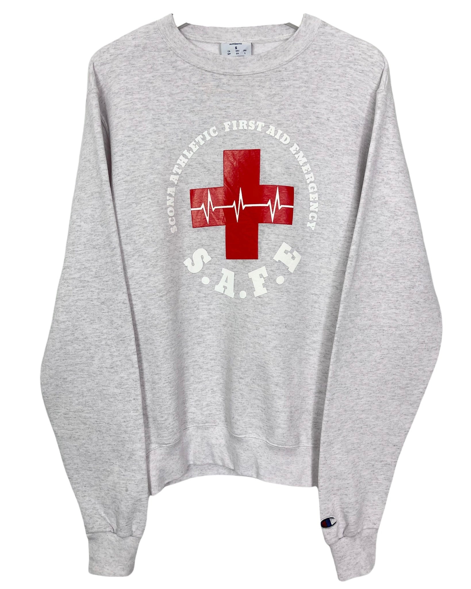 Sweatshirt Champion Sweat - Scona School First Aid - S - PLOMOSTORE