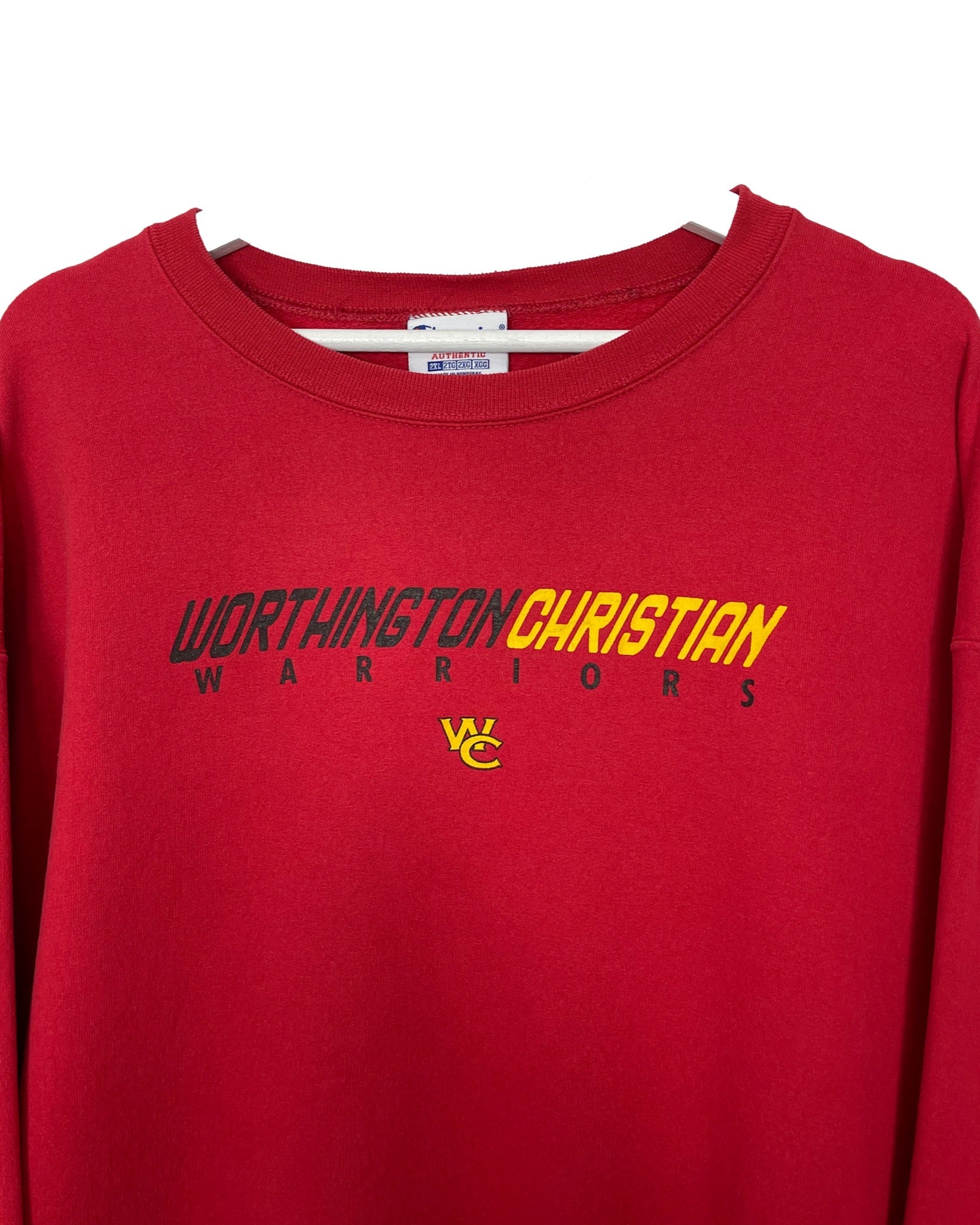 Sweatshirt Champion Sweat - Worthington Christian Warriors - XXL - PLOMOSTORE