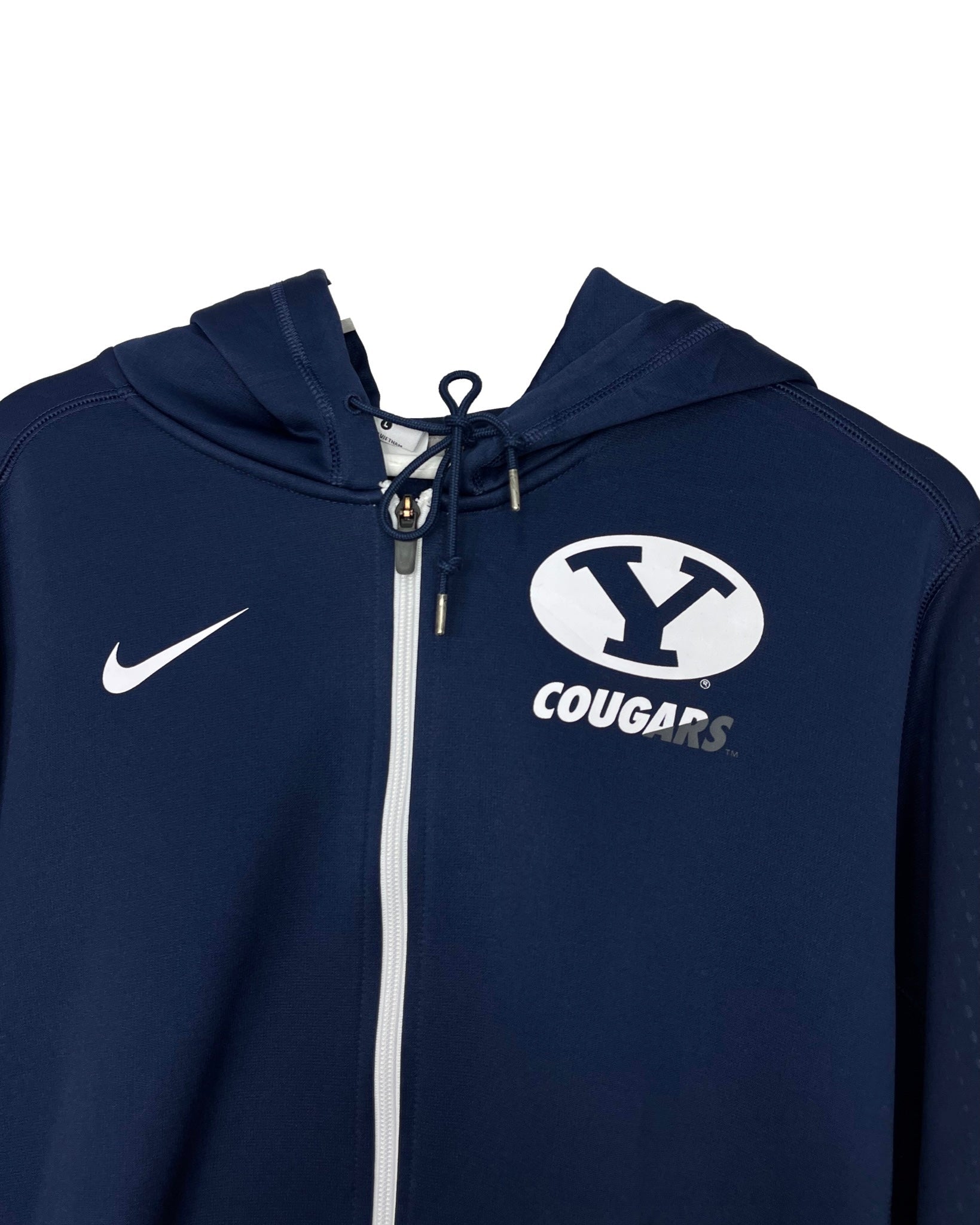 Sweat à capuche Nike Sweat zippé - Brigham Young Cougars - L - PLOMOSTORE