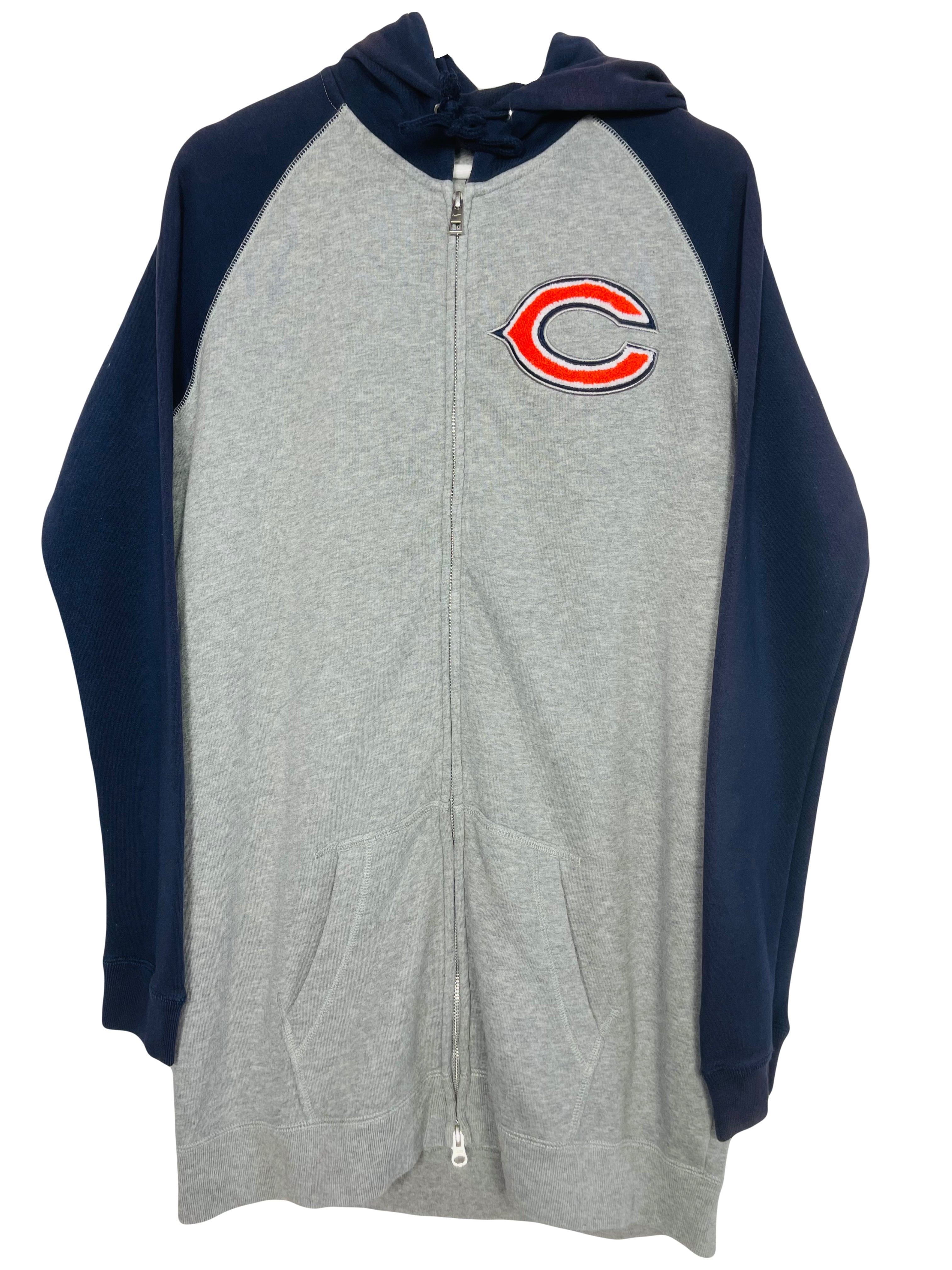 Sweat zippé - Chicago Bears - L - PLOMOSTORE - Friperie en ligne