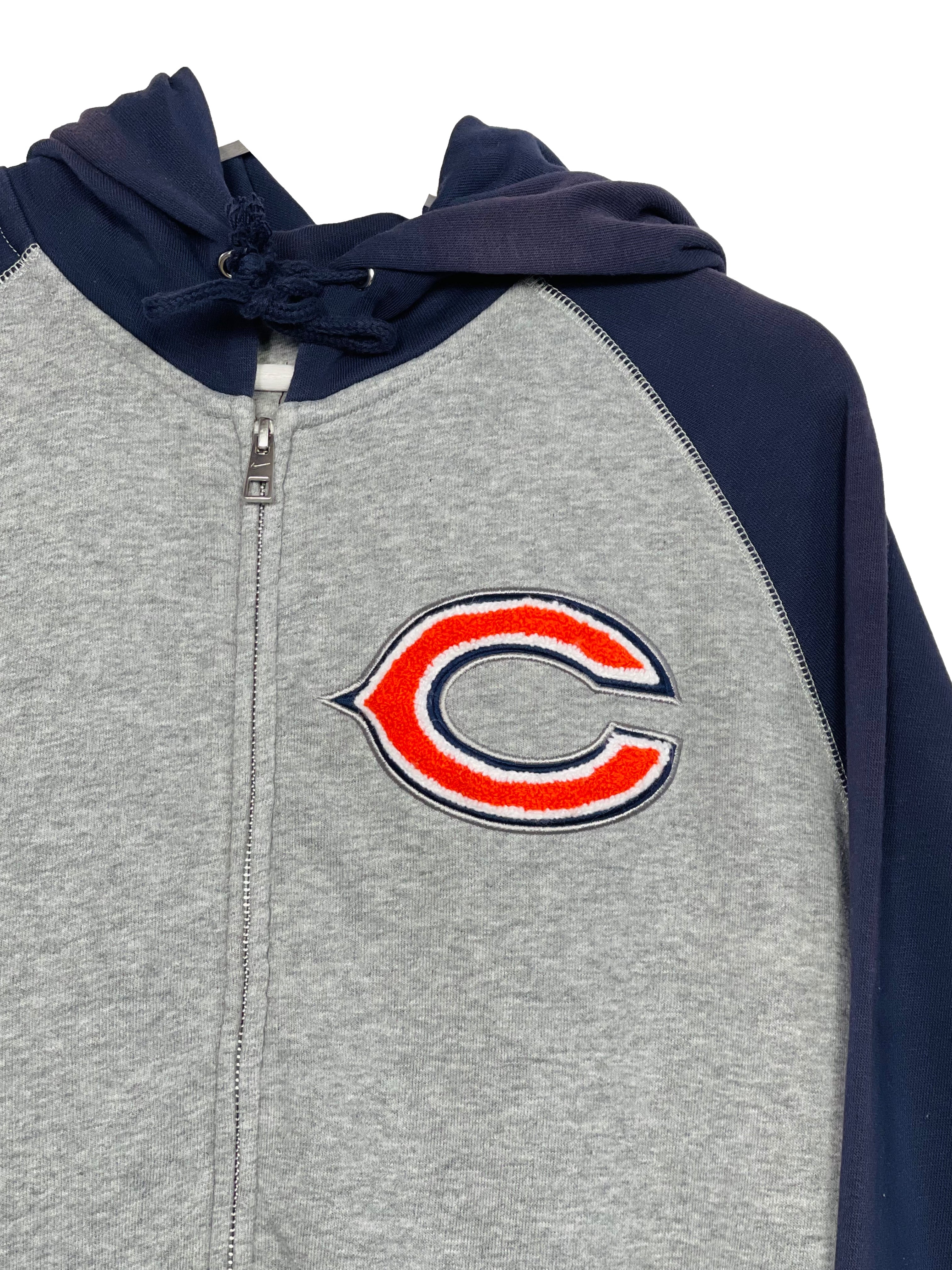 Sweat zippé - Chicago Bears - L - PLOMOSTORE - Friperie en ligne