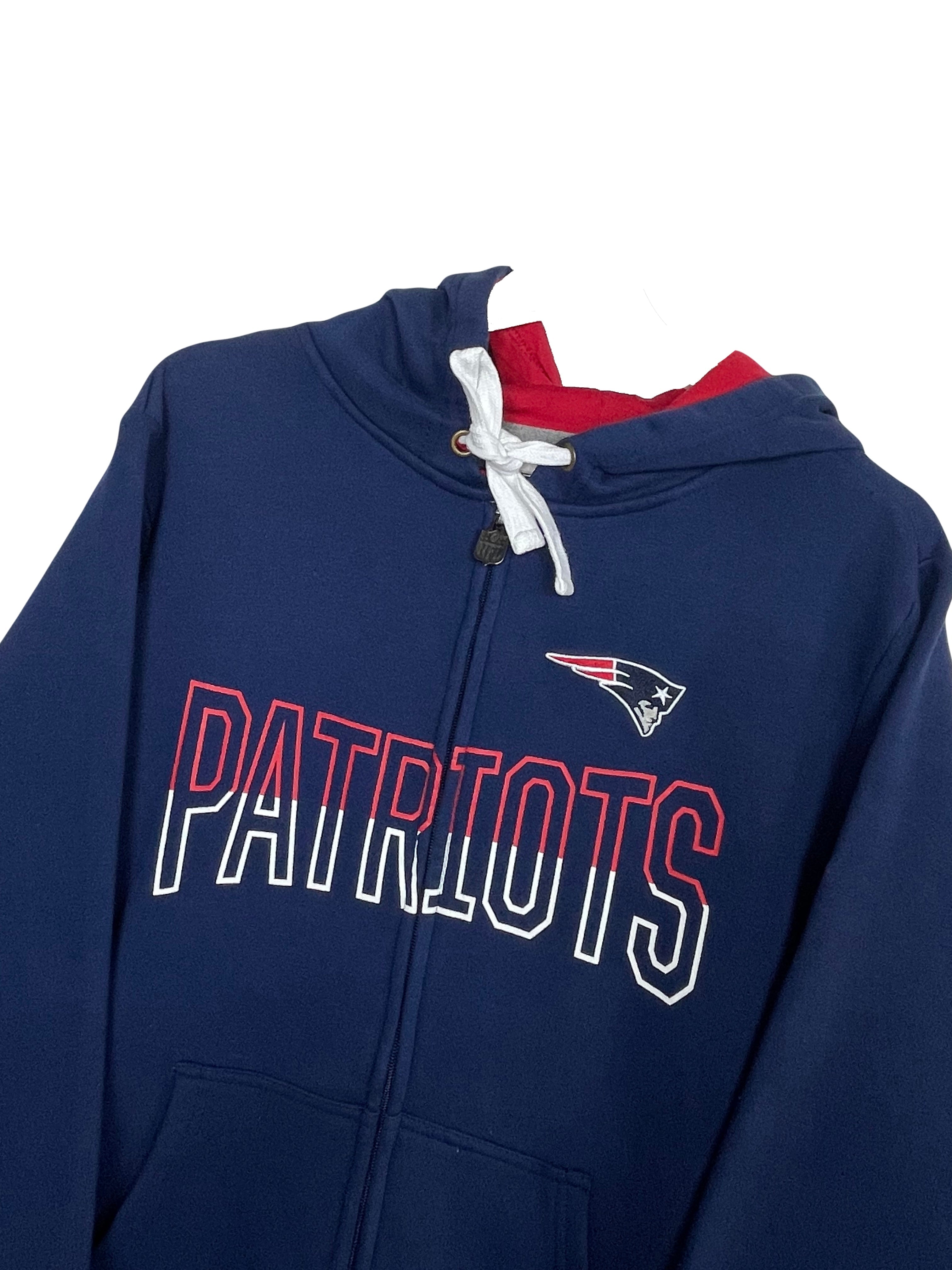Sweat zippé - New England Patriots - M - PLOMOSTORE - Friperie en ligne