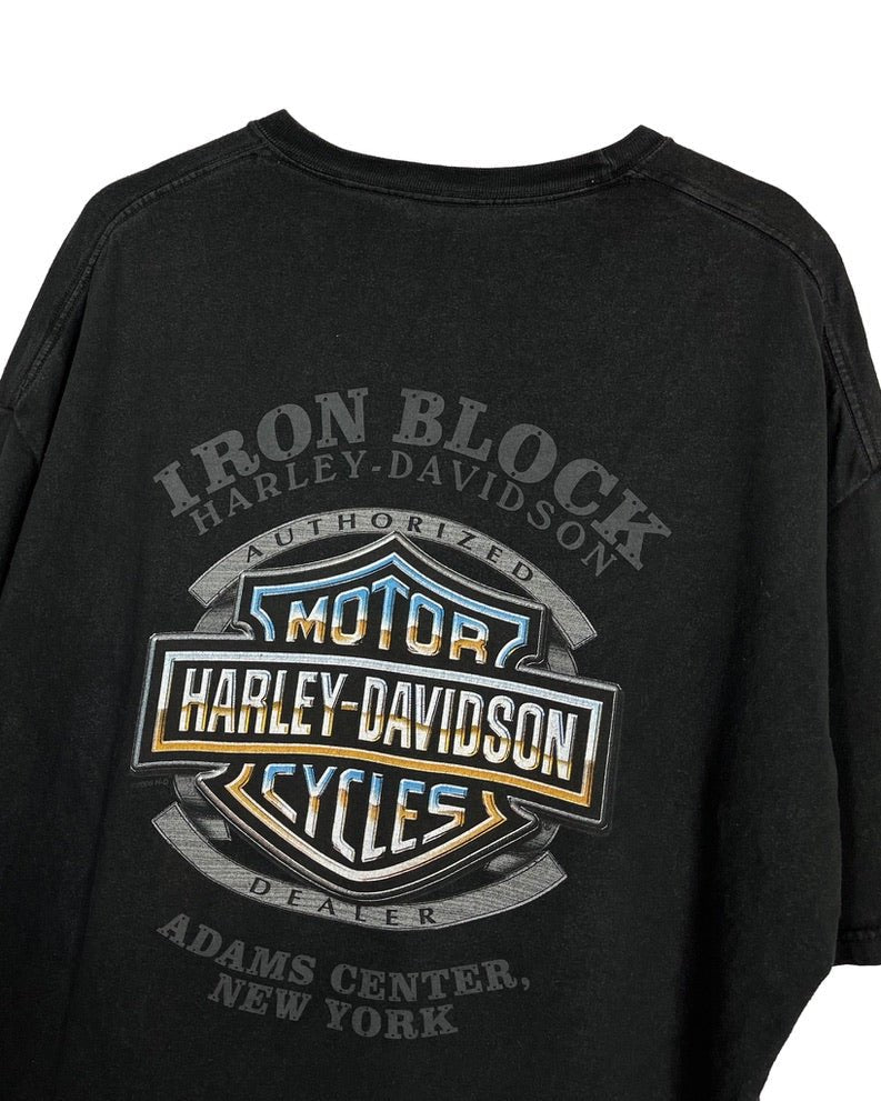 T-shirt Harley-Davidson T-shirt - Iron Block New York - XXL - PLOMOSTORE
