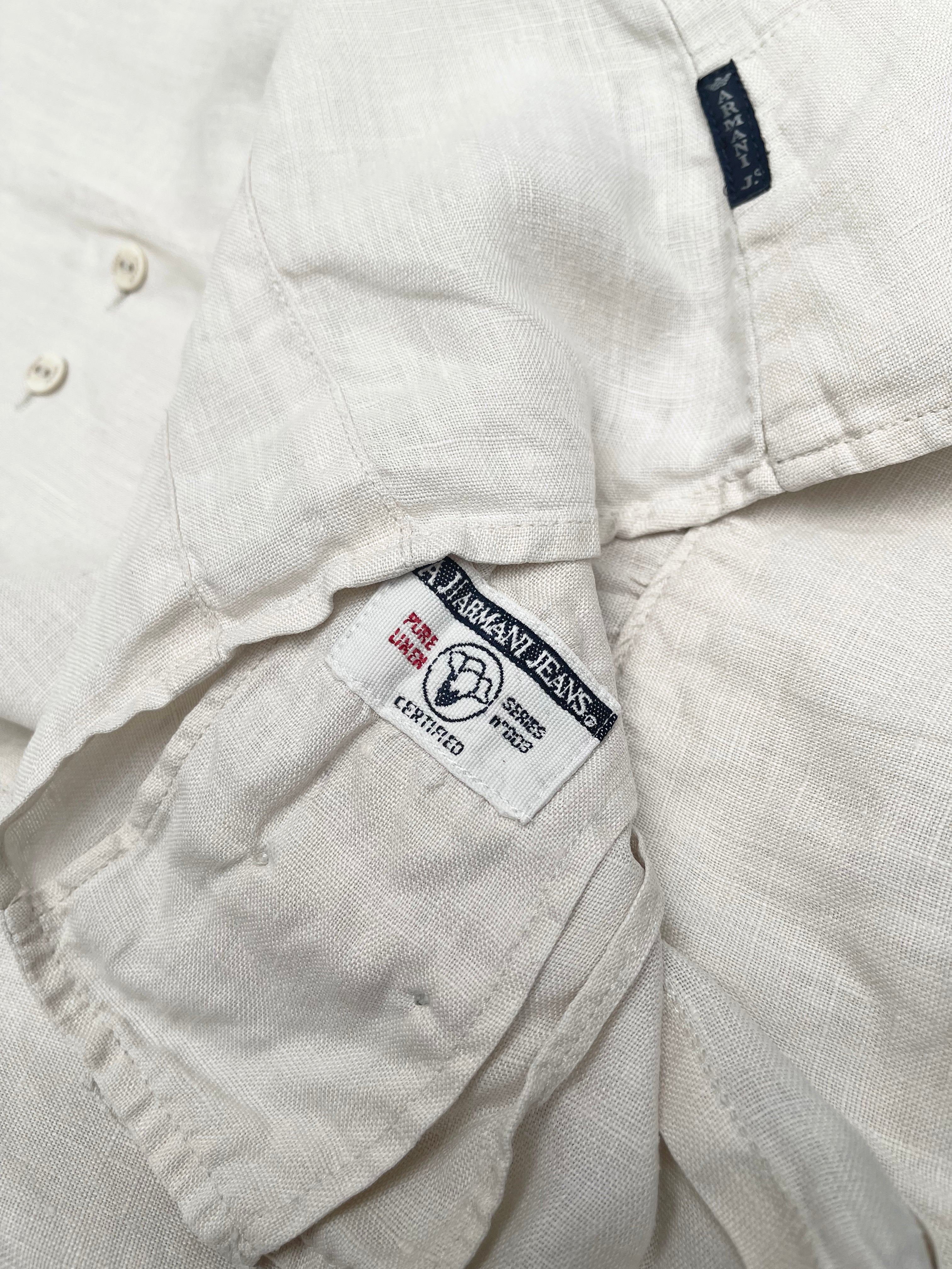 Top Armani Top en lin - T42 - PLOMOSTORE