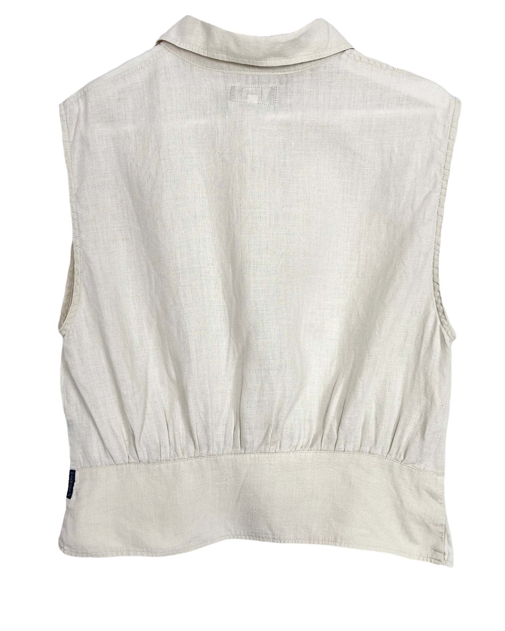 Top Armani Top en lin - T42 - PLOMOSTORE
