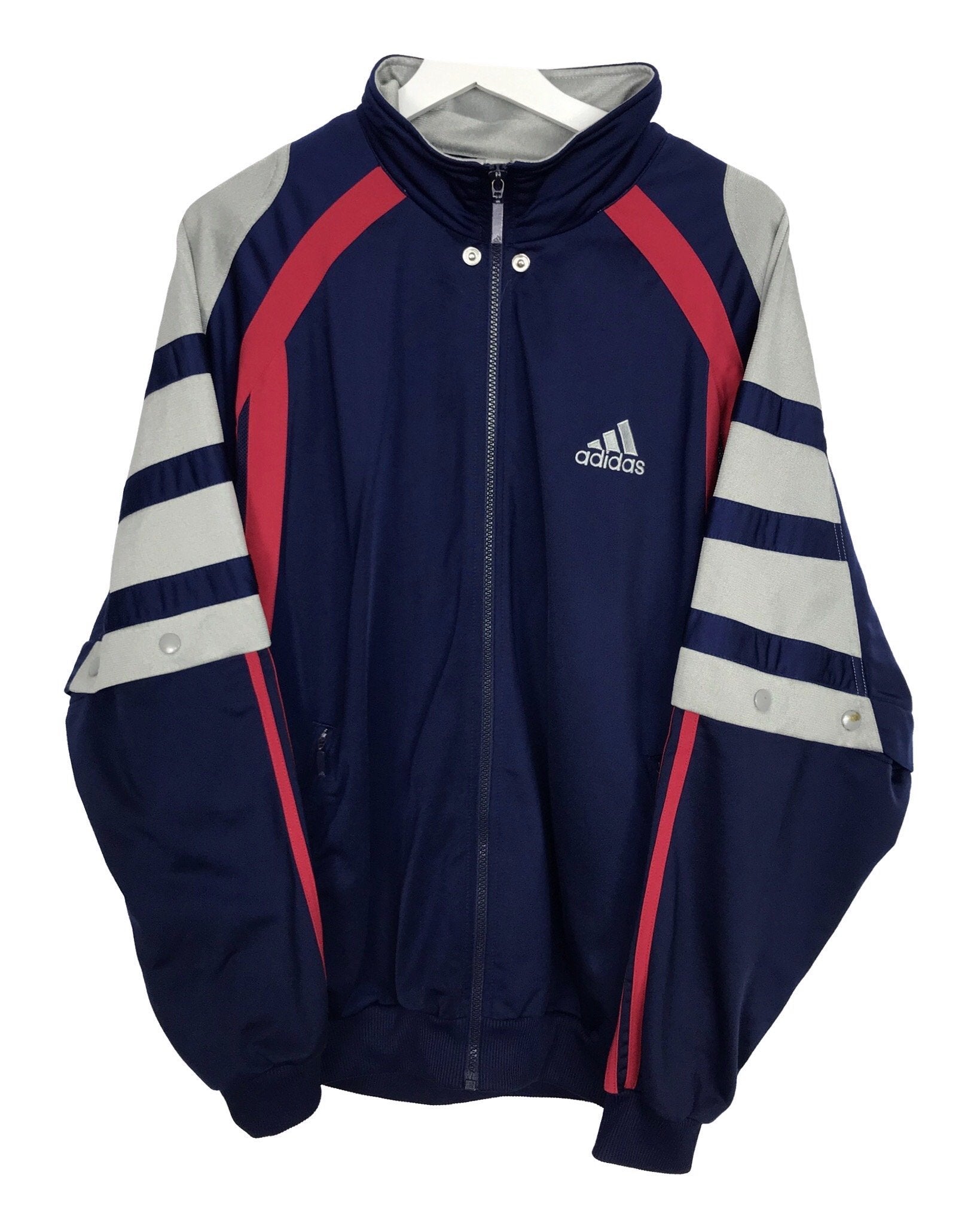 Veste zippée Adidas Veste à pressions - L - PLOMOSTORE