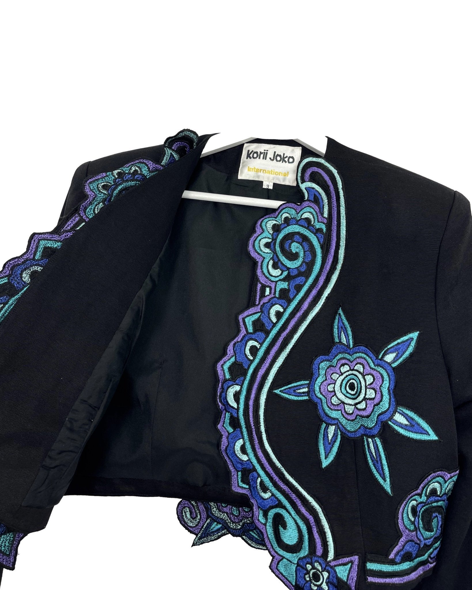 Blouson léger Korii Joko Veste brodée - S - PLOMOSTORE