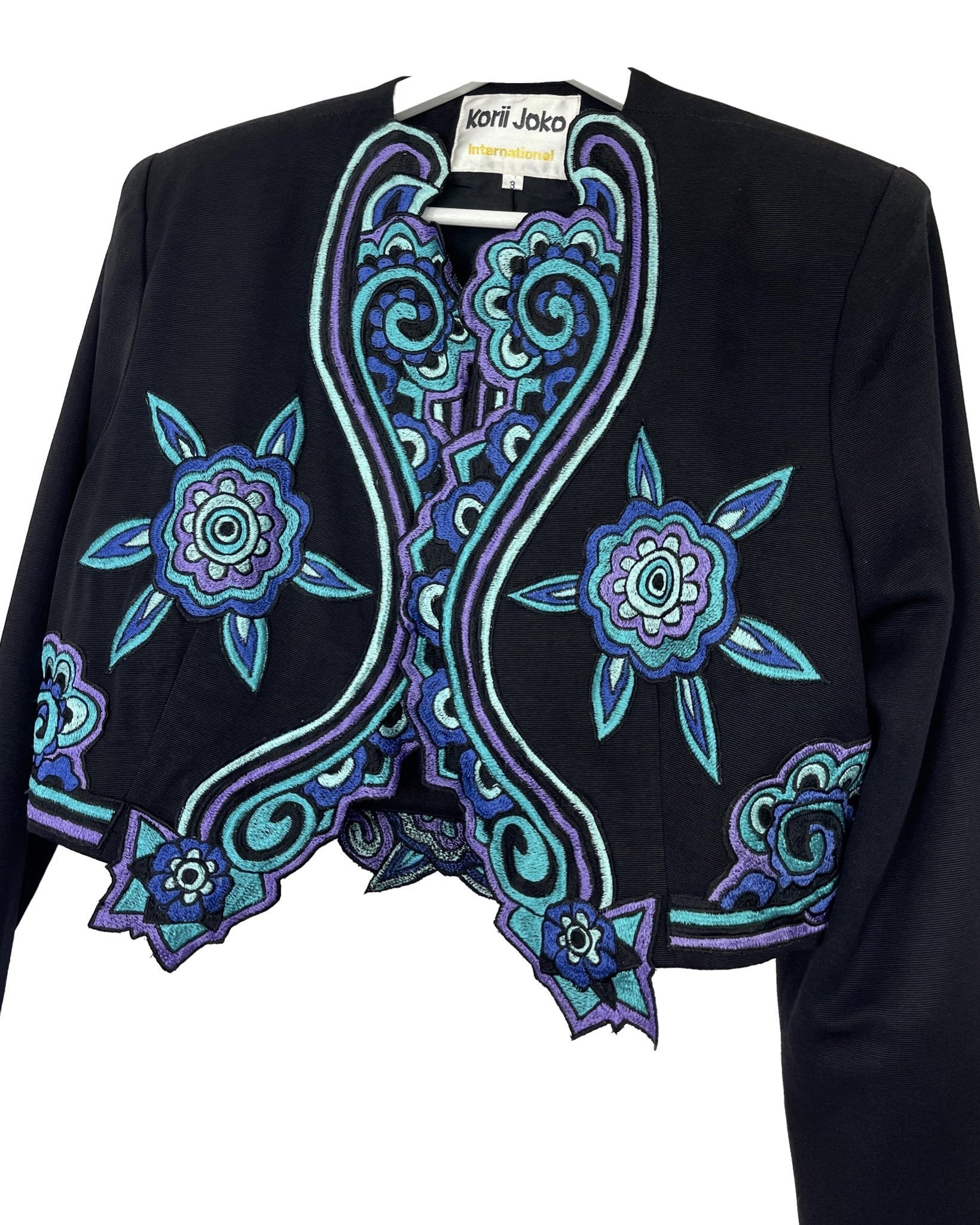 Blouson léger Korii Joko Veste brodée - S - PLOMOSTORE