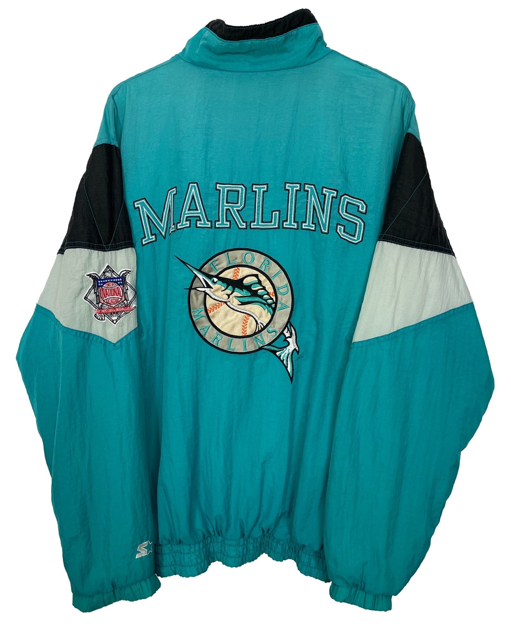 Blouson Starter Veste de baseball - Florida Marlins - L - PLOMOSTORE