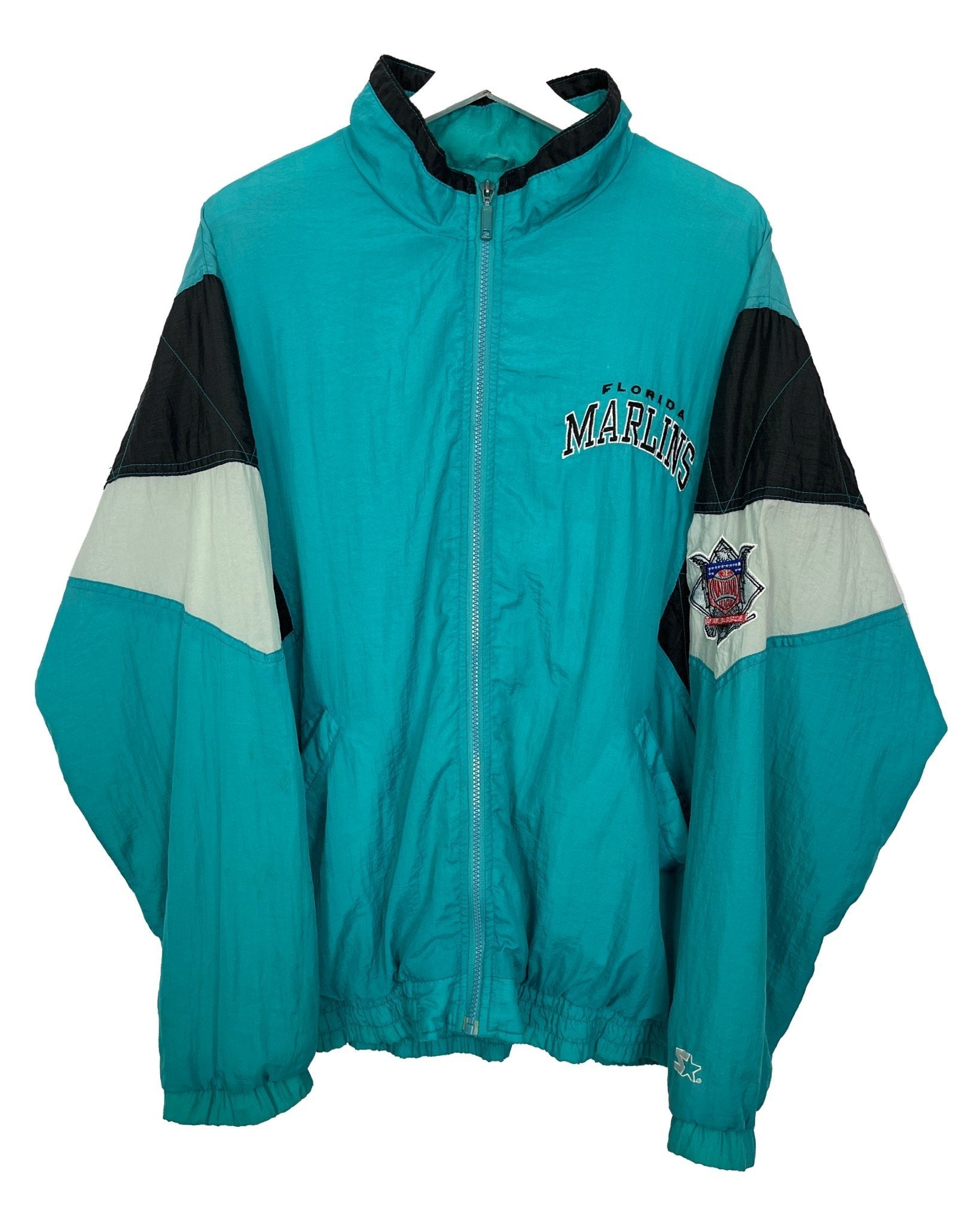 Blouson Starter Veste de baseball - Florida Marlins - L - PLOMOSTORE