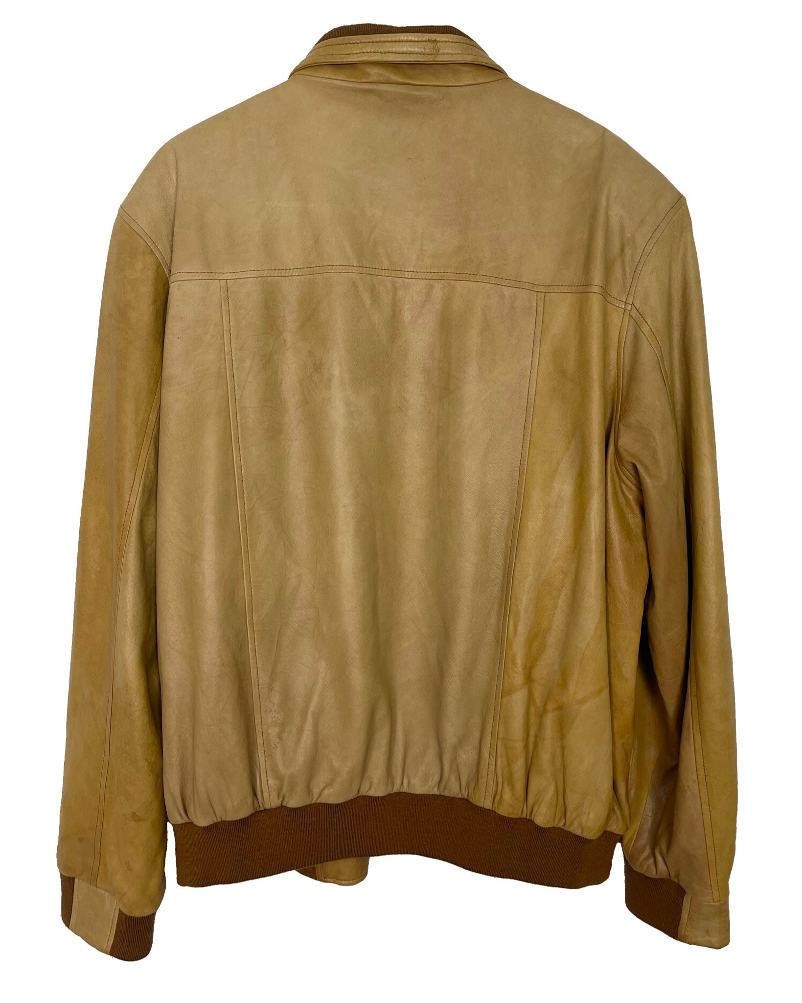 Blouson en cuir Roberto Cavalli Veste en cuir - XXL - PLOMOSTORE