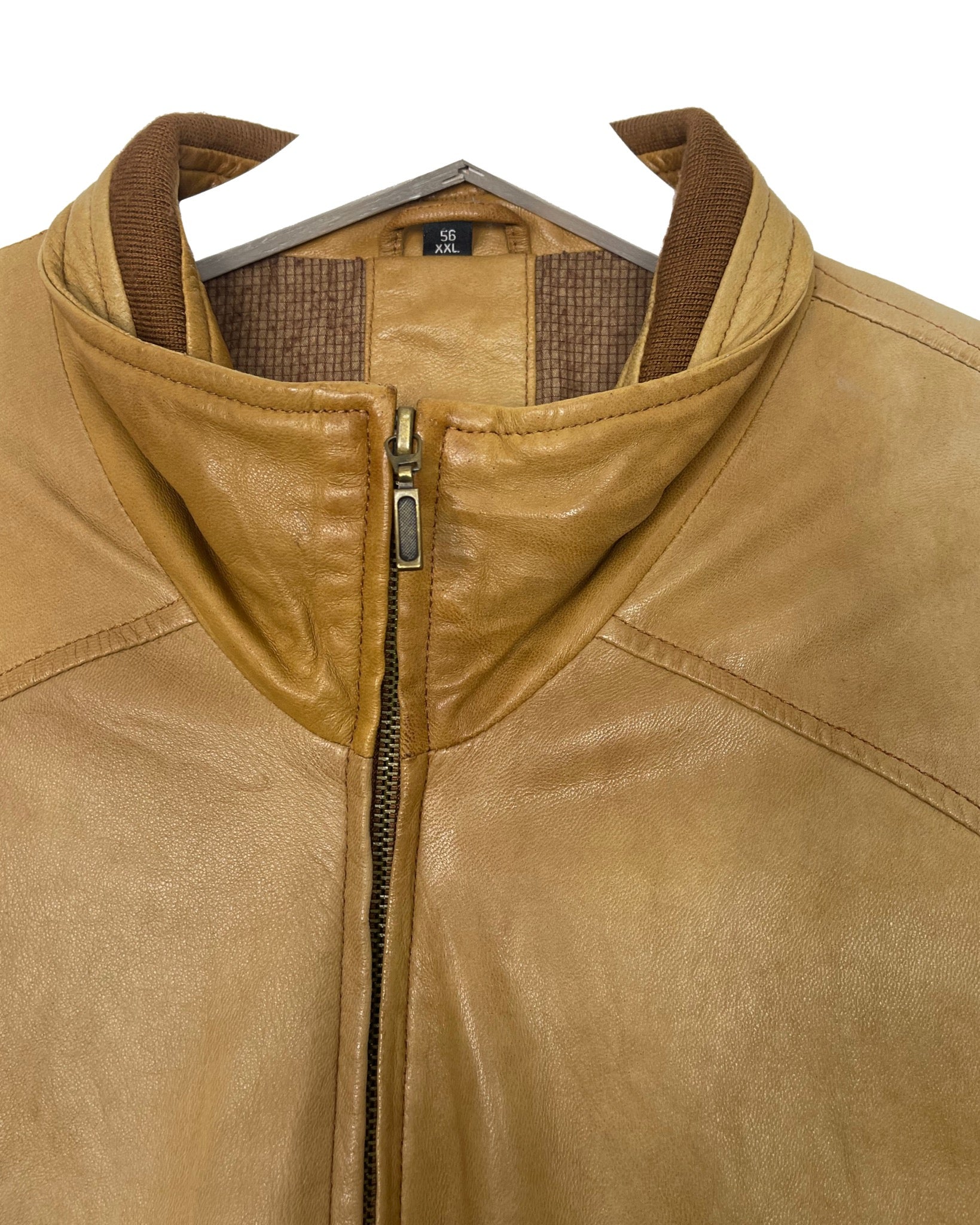 Blouson en cuir Roberto Cavalli Veste en cuir - XXL - PLOMOSTORE