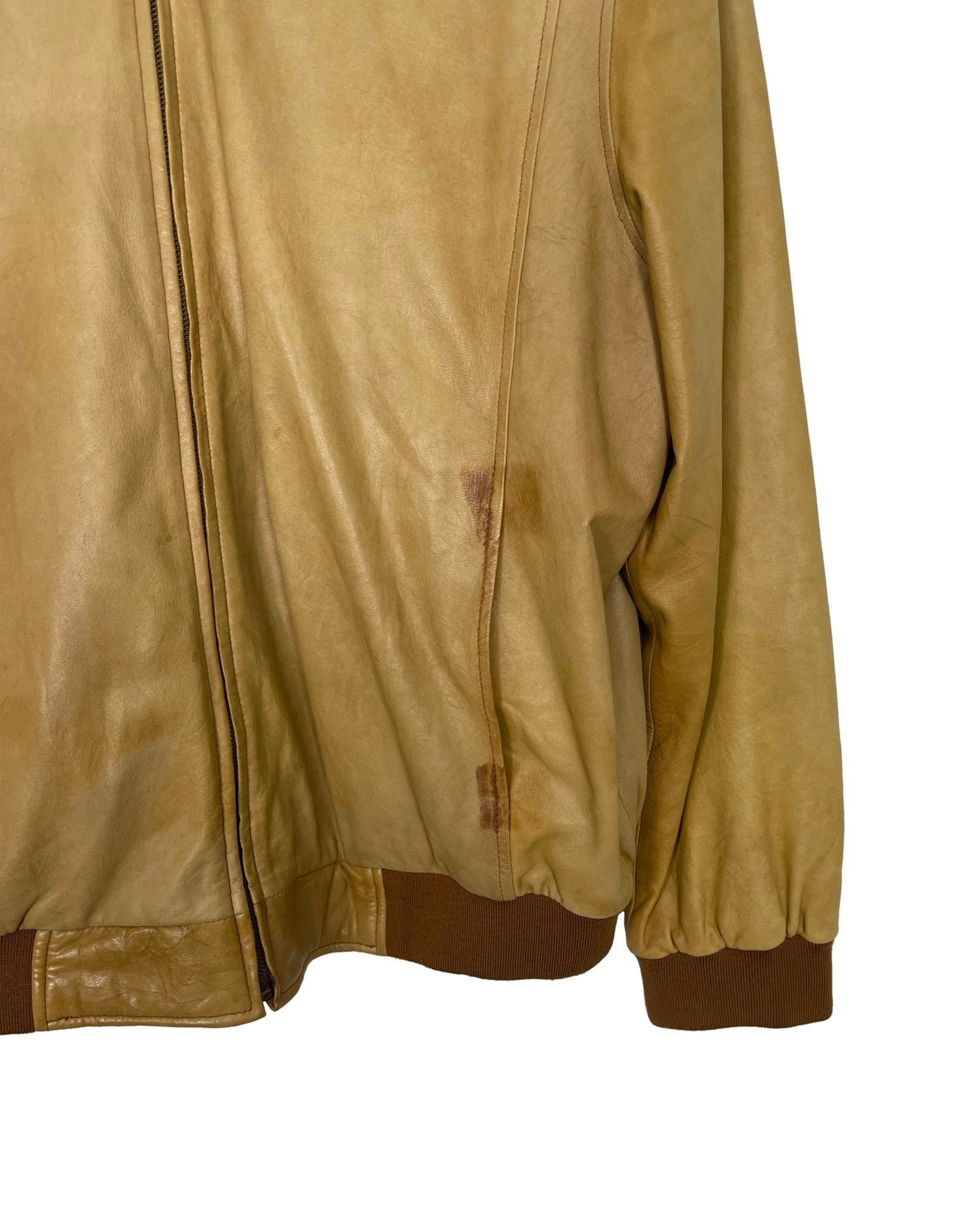 Blouson en cuir Roberto Cavalli Veste en cuir - XXL - PLOMOSTORE