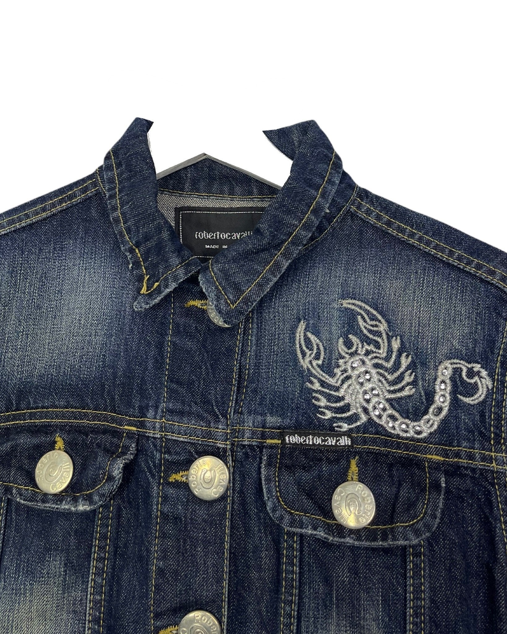 Veste en jean Roberto Cavalli Veste en jean - M - PLOMOSTORE
