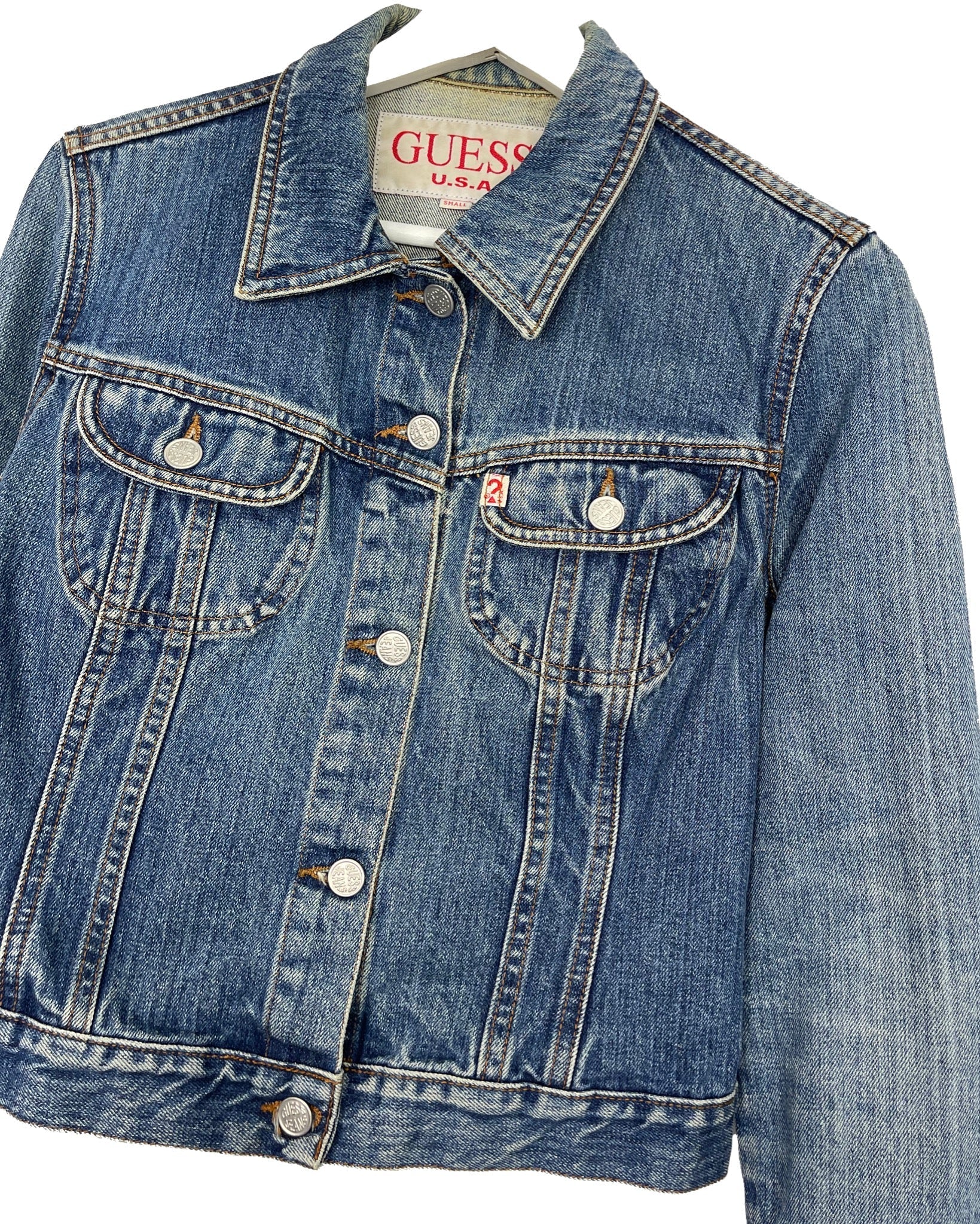 Veste en jean Guess Veste en jean - S - PLOMOSTORE