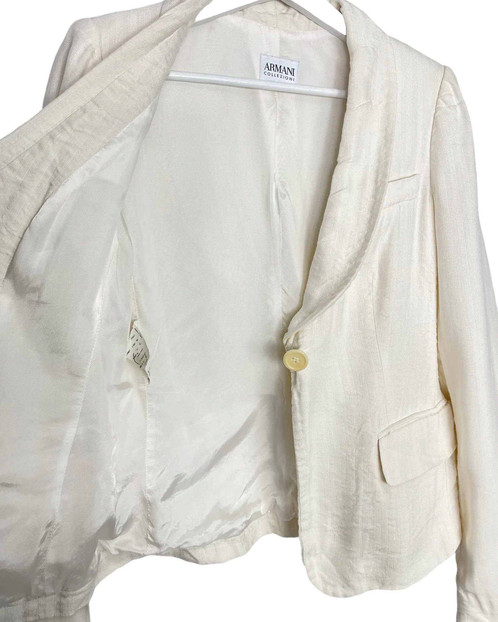 Veste habillée Armani Veste en lin - T40 - PLOMOSTORE