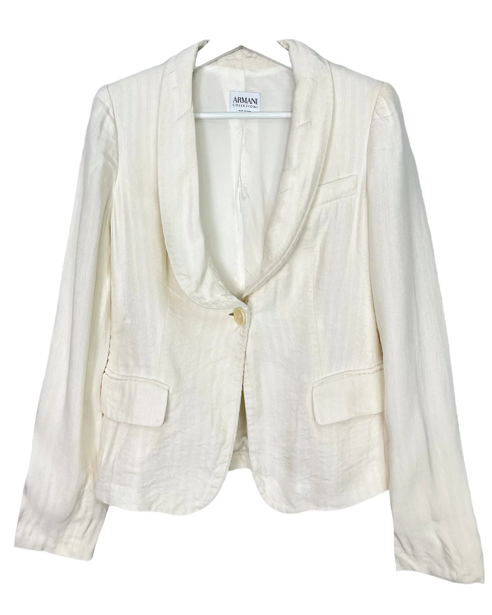 Veste habillée Armani Veste en lin - T40 - PLOMOSTORE