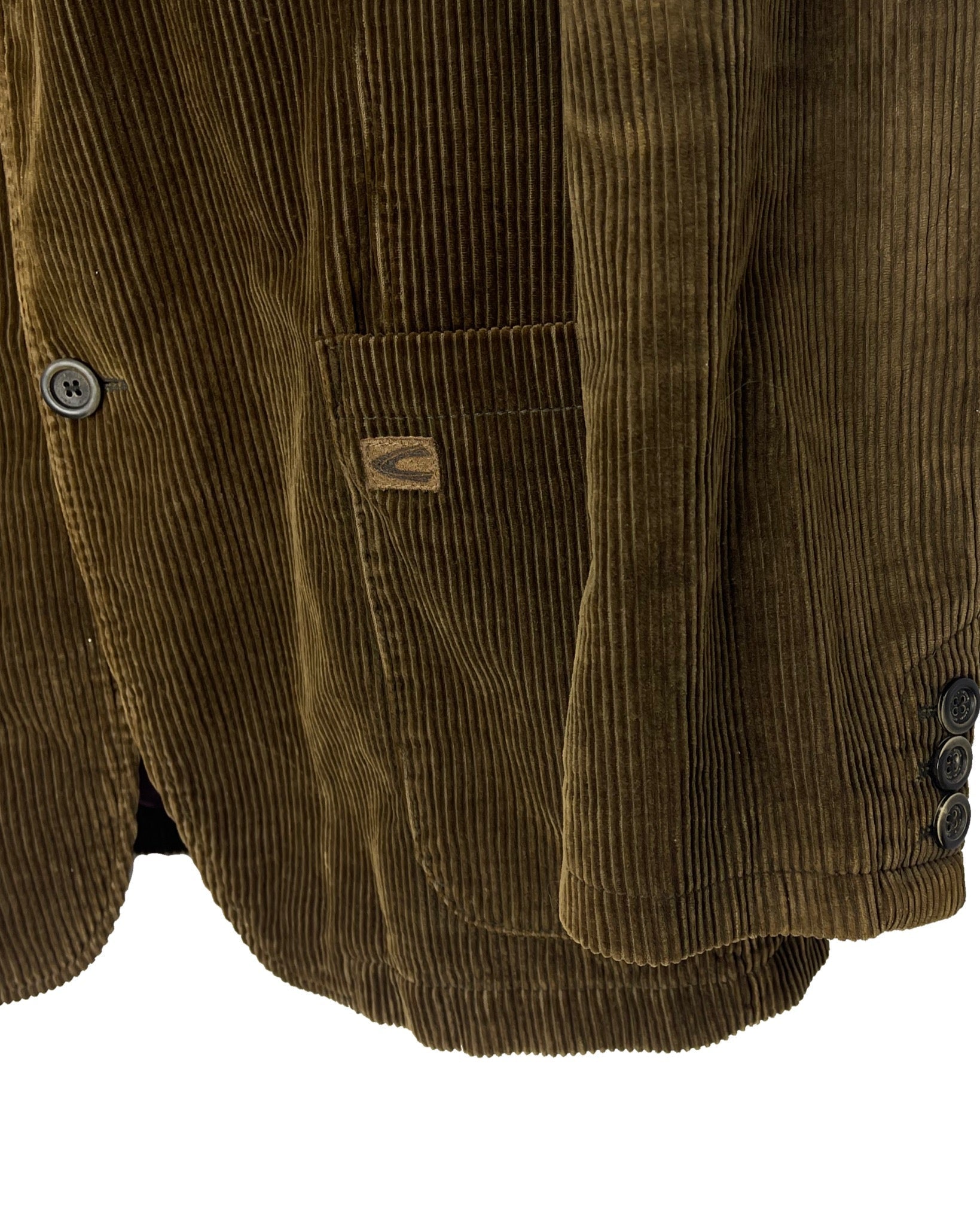 Veste habillée Camel Veste en velours côtelé - L - PLOMOSTORE